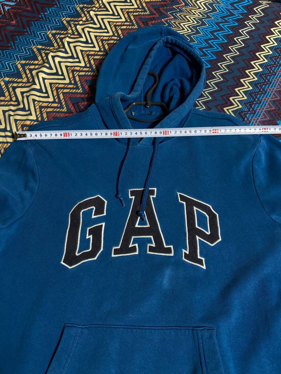 Gap × Vintage 🧿 Vintage Gap Fleece Big Logo Hoodie Y2K Size US XL / EU 56 / 4 - 7 Thumbnail