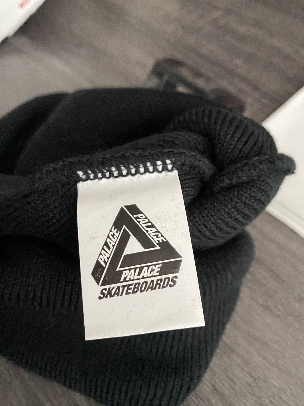 Palace × Supreme Palace Athlique Team Beanie Black Spring Collection Size ONE SIZE - 7 Thumbnail