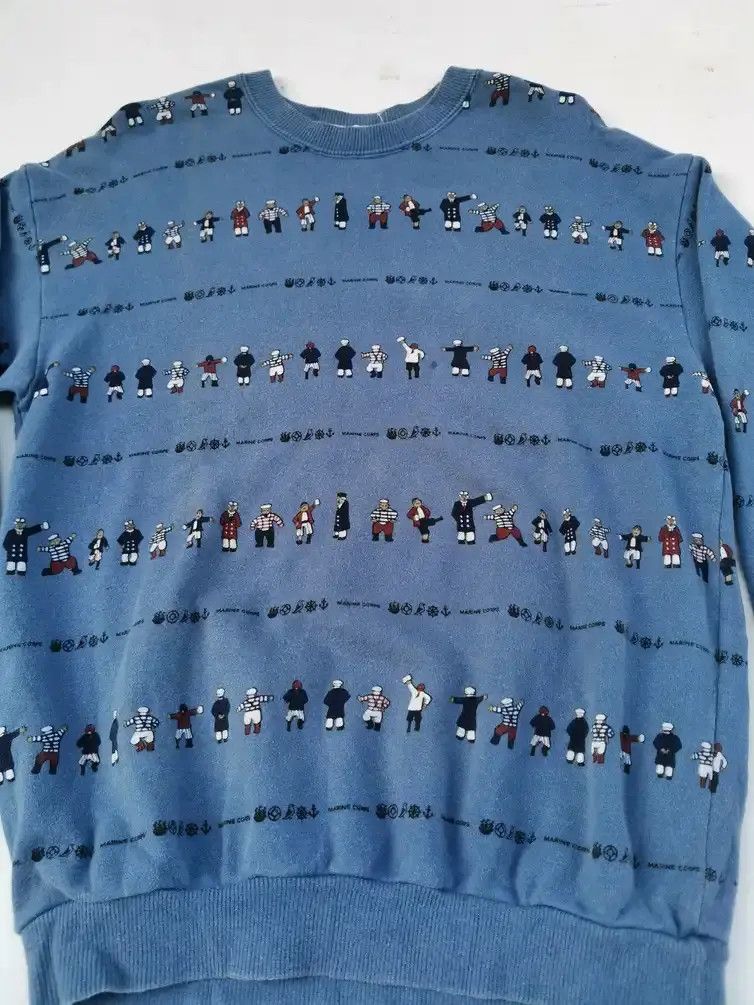 Designer × Japanese Brand Cosmic Crews full print Sweatshirt Size US M / EU 48-50 / 2 - 5 Thumbnail