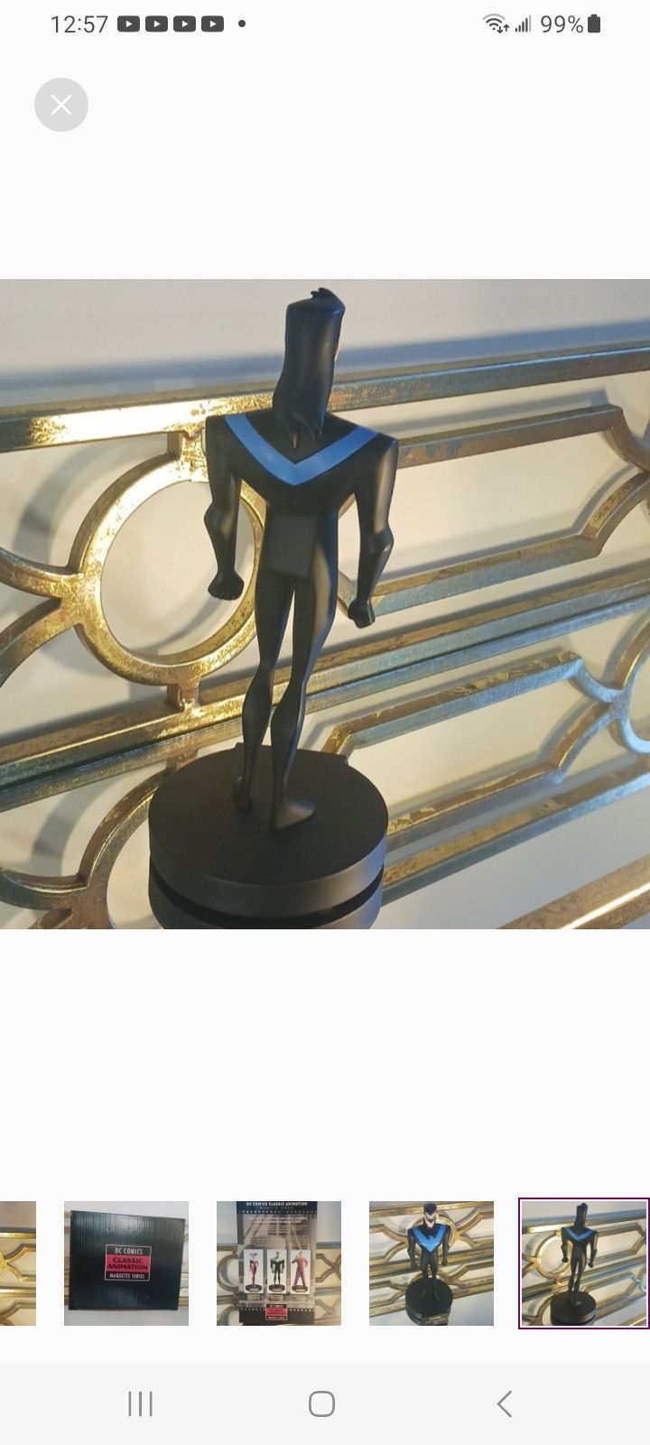 DC Comics 1997 NIGHTWING-DC DIRECT MAQUETTE SERIES, 9 inches Statue, Size ONE SIZE - 9 Thumbnail