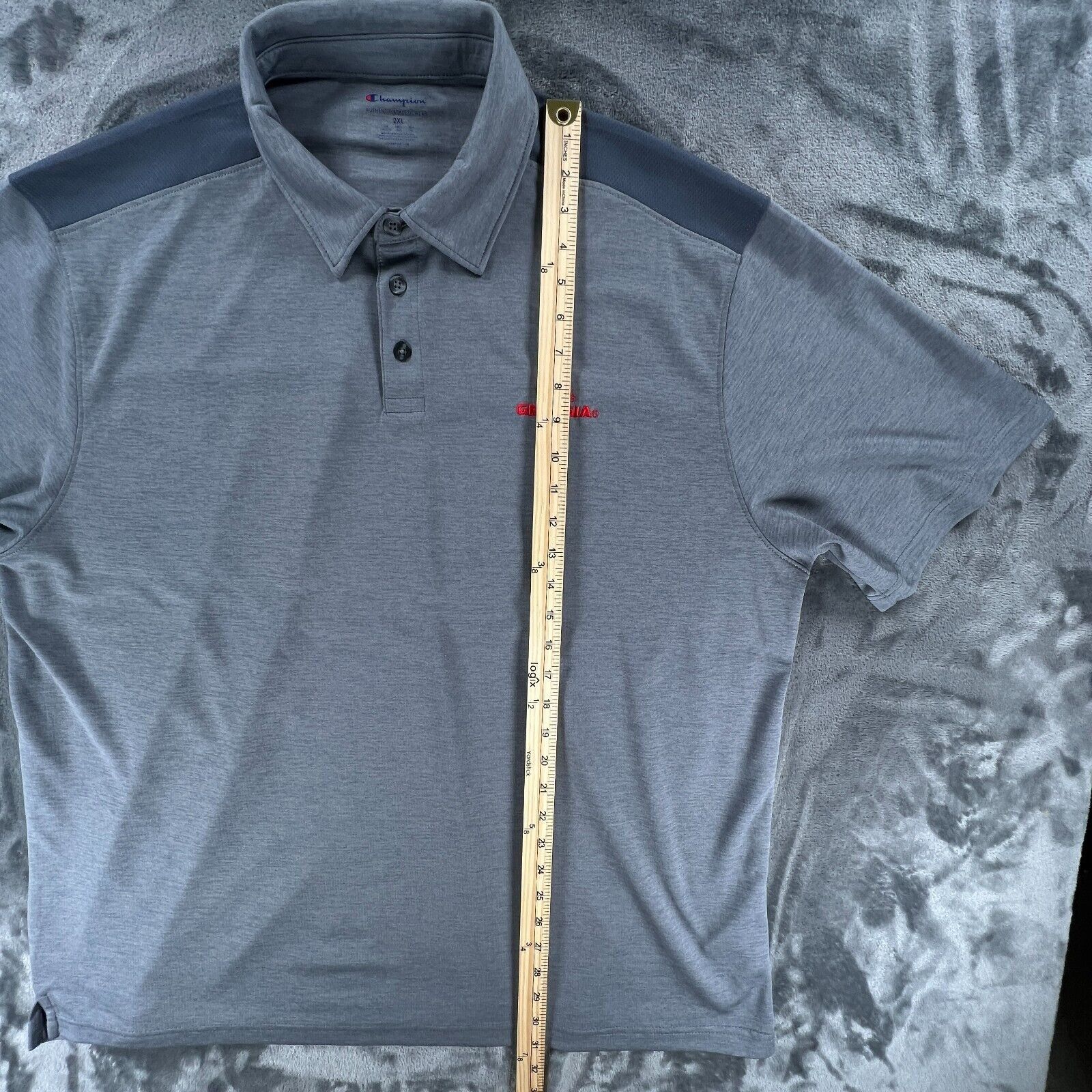 Champion Champion Golf Polo Shirt UGA Men 2XL University of Georgia B Size US XXL / EU 58 / 5 - 7 Thumbnail