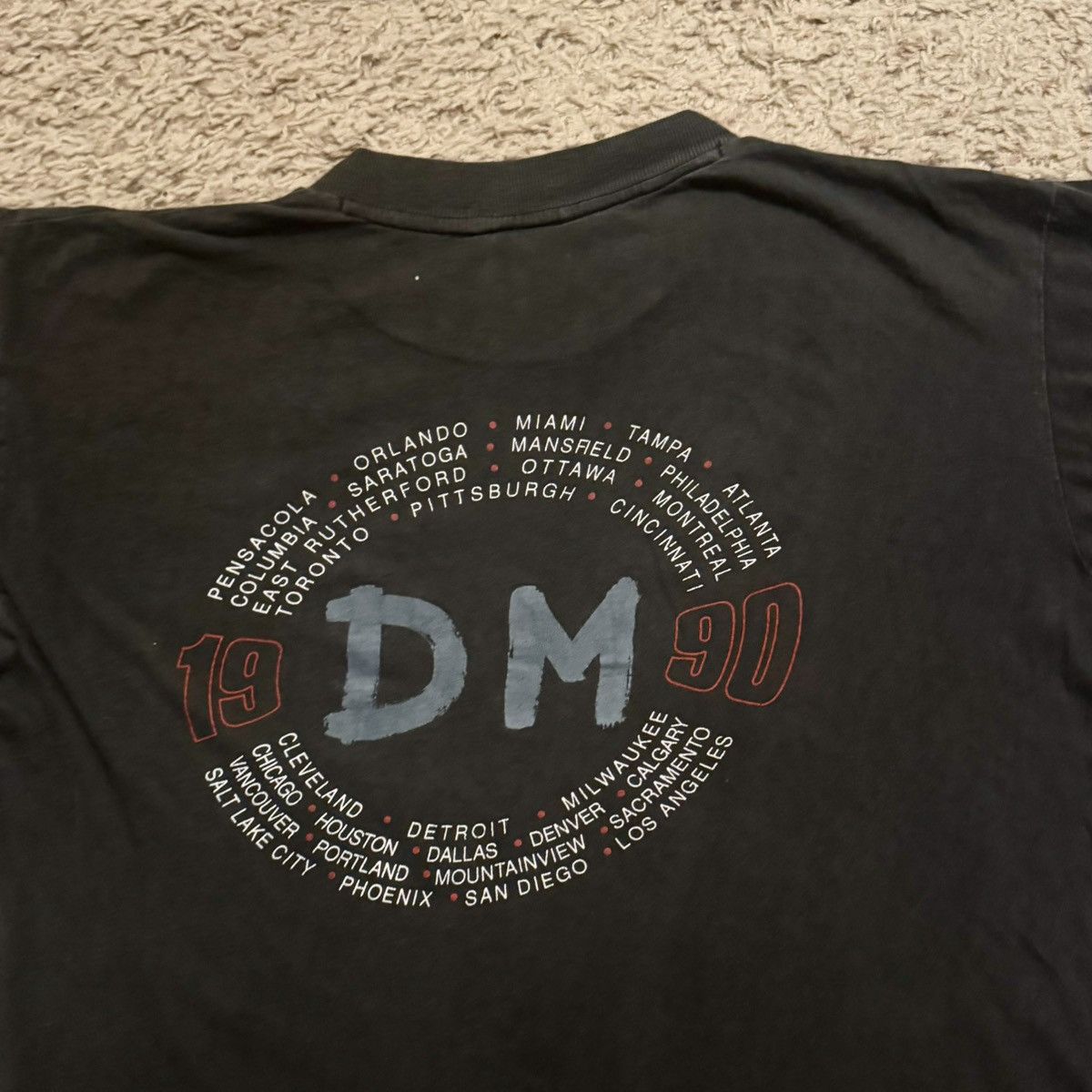 Other Vintage 1990 Depeche Mode Tour Tee L Size US L / EU 52-54 / 3 - 8 Thumbnail