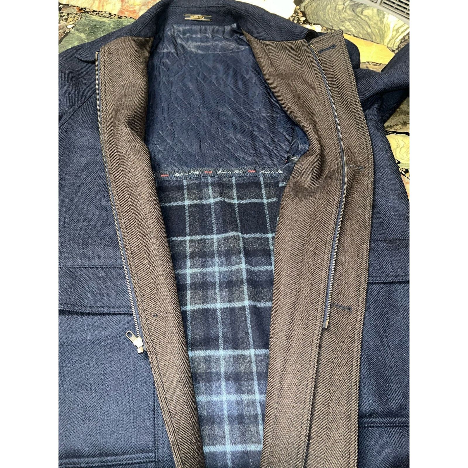 Other ICA Misto ITALY Men's Structured Coat/Jacket Size 46 Size US S / EU 44-46 / 1 - 8 Thumbnail