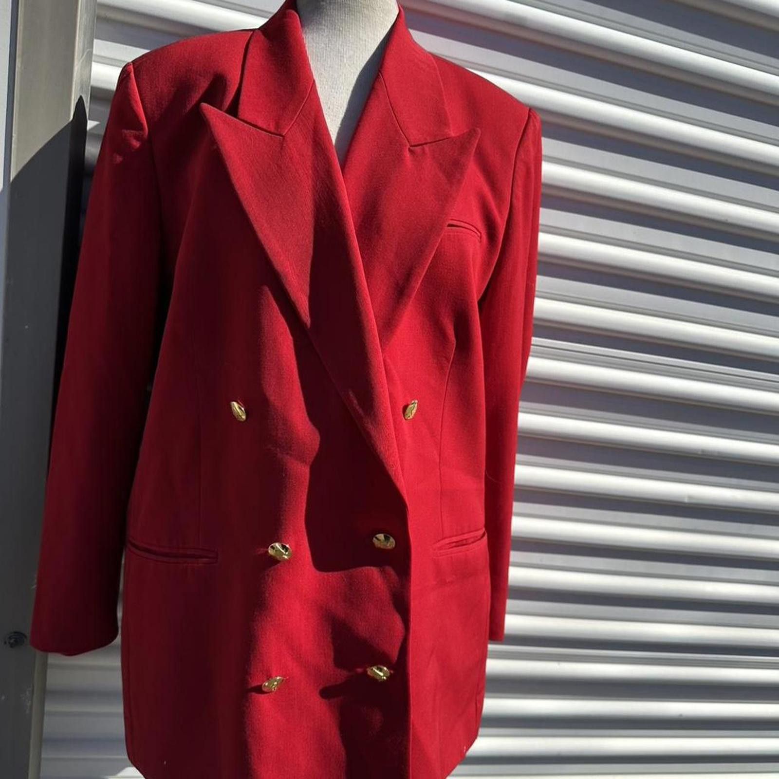 Austin Reed Red Austin Reed petite blazer blazer Size L / US 10 / IT 46 - 2 Thumbnail