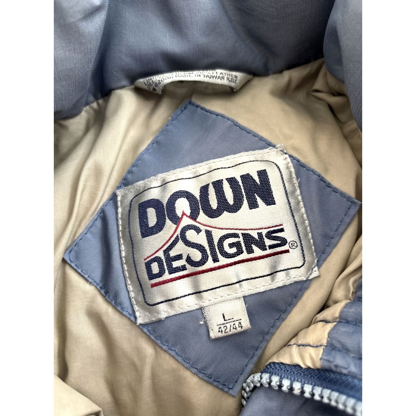Vintage VINTAGE Down Designs Coat Jacket Hooded Pants/Coat? Size US L / EU 52-54 / 3 - 4 Thumbnail