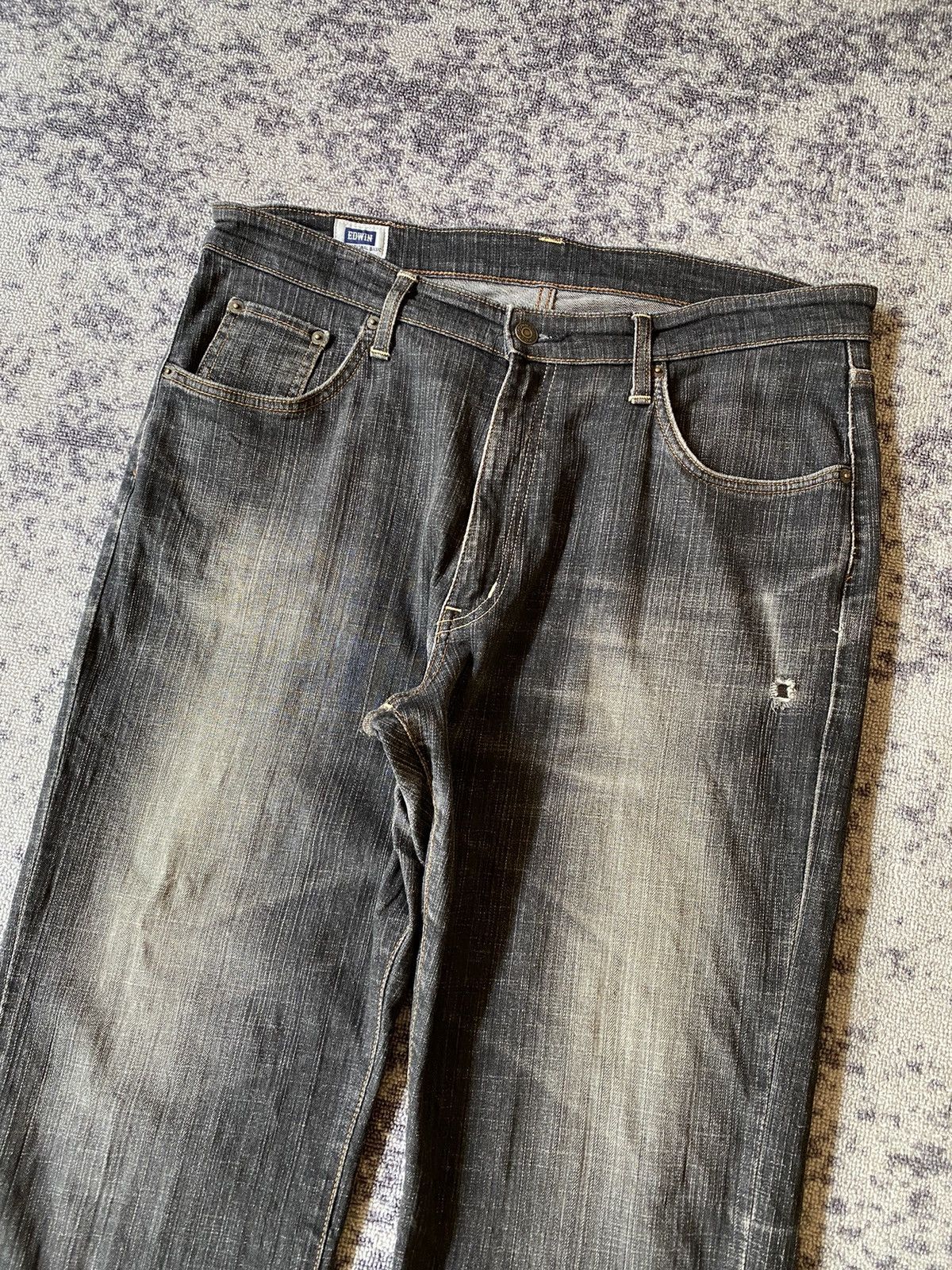 Edwin Y2k Edwin ifsixwasnine baggy jeans Size US 35 - 3 Thumbnail