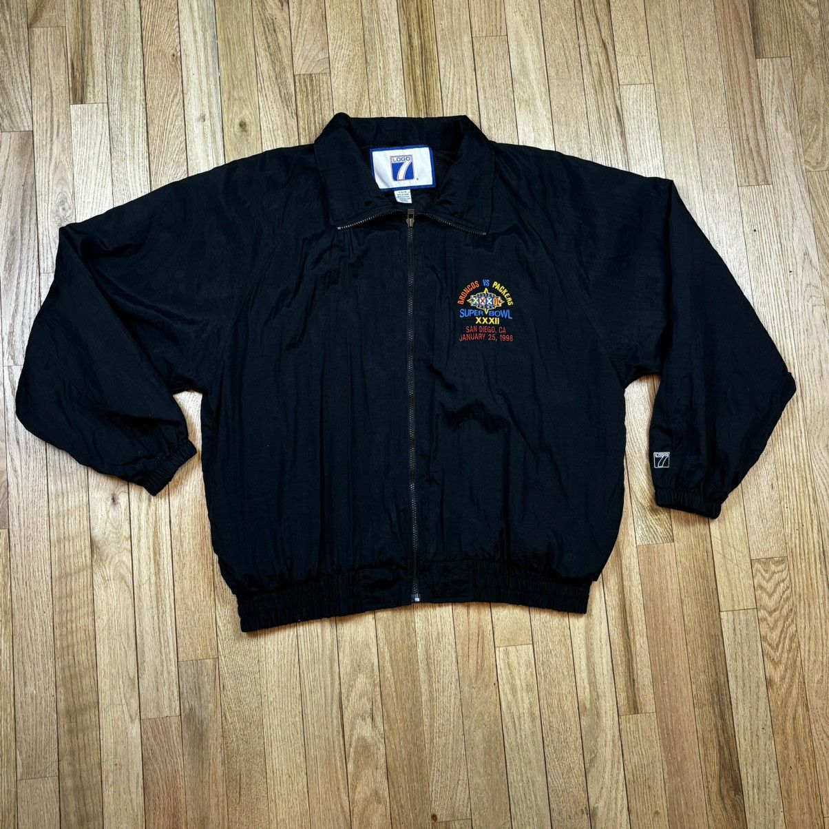 Logo 7 Vintage Super Bowl 1998 Packers/Broncos Logo 7 Jacket Size US XL / EU 56 / 4 - 2 Thumbnail