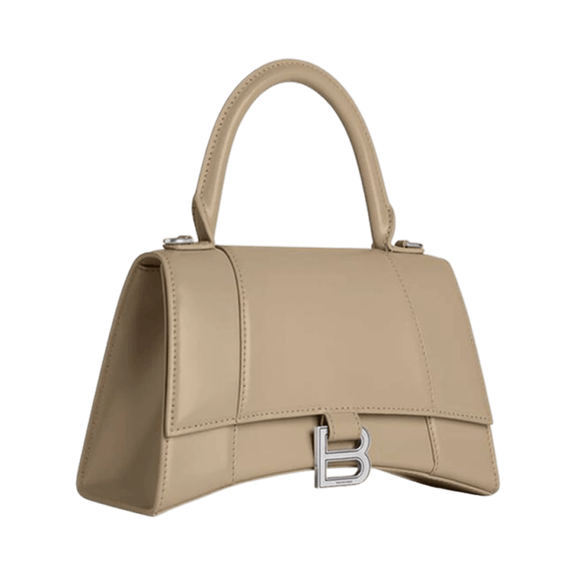 Balenciaga o1la1rc1a1225 Size: OS / Hourglass Handbag Small in Beige Size ONE SIZE - 2 Thumbnail