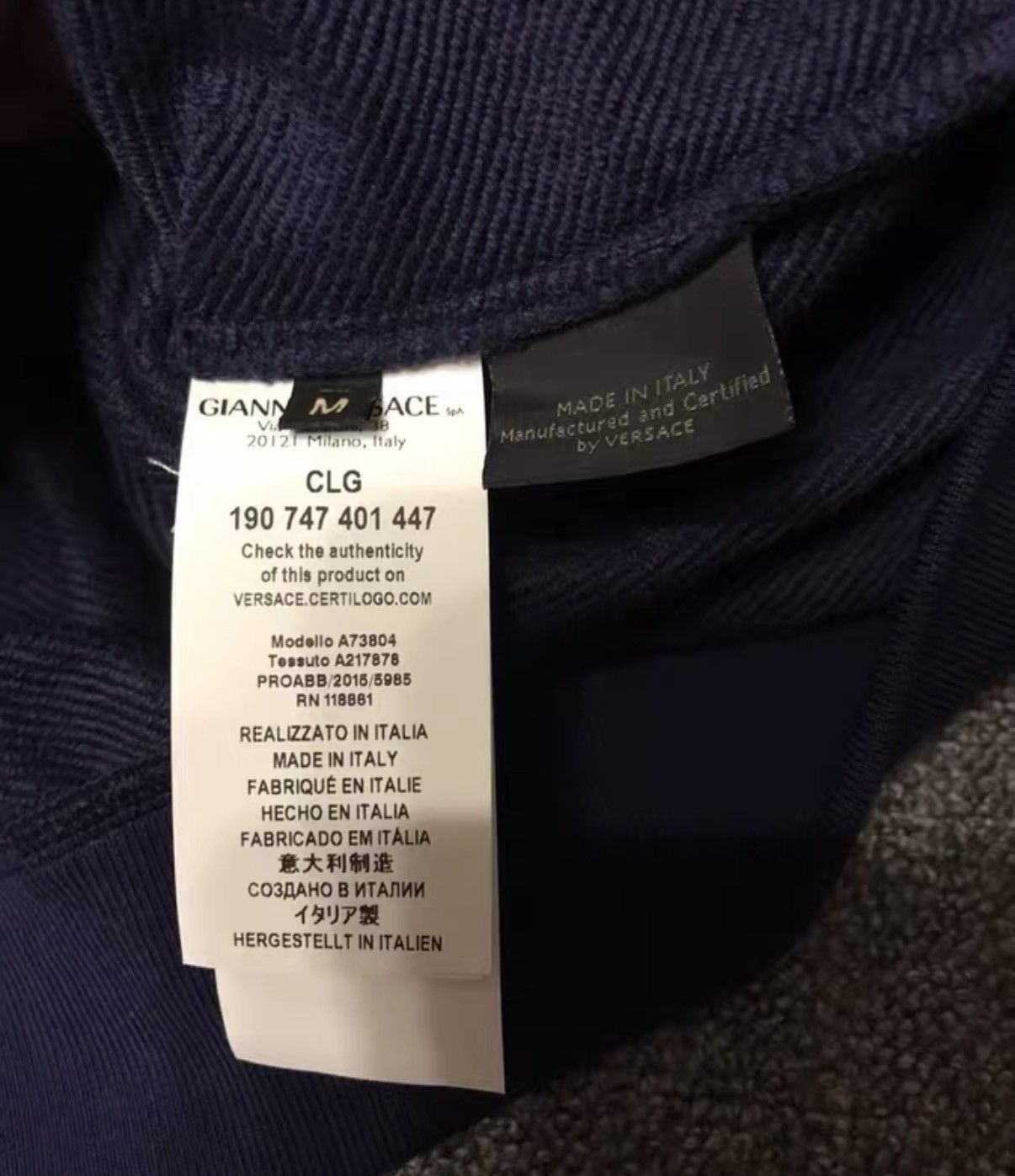 Versace Versace Hoodie — Mainline Brand New Size M. Size US M / EU 48-50 / 2 - 5 Thumbnail