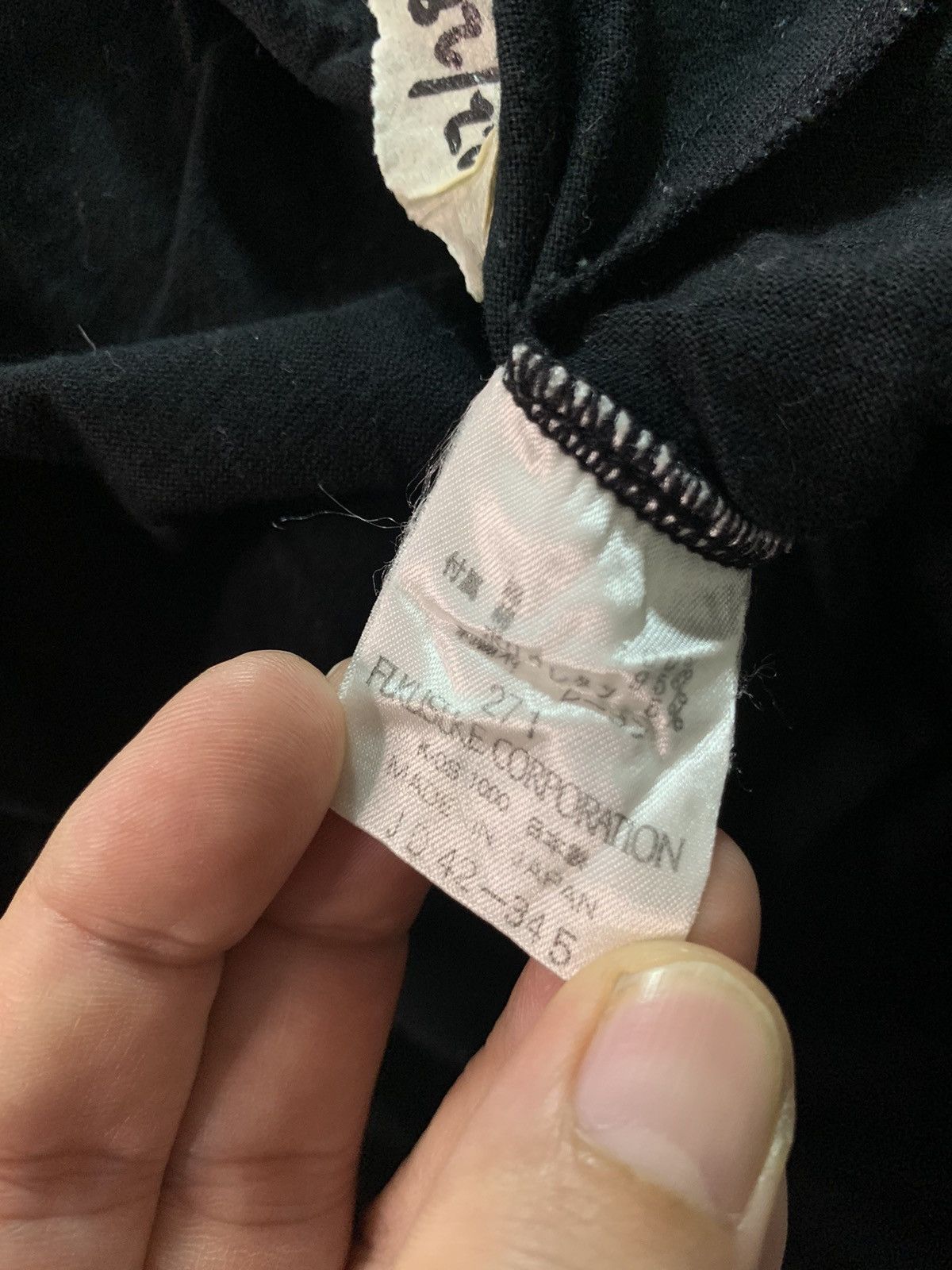 Lancel × Vintage Lancel jeans black tee Size US L / EU 52-54 / 3 - 9 Thumbnail