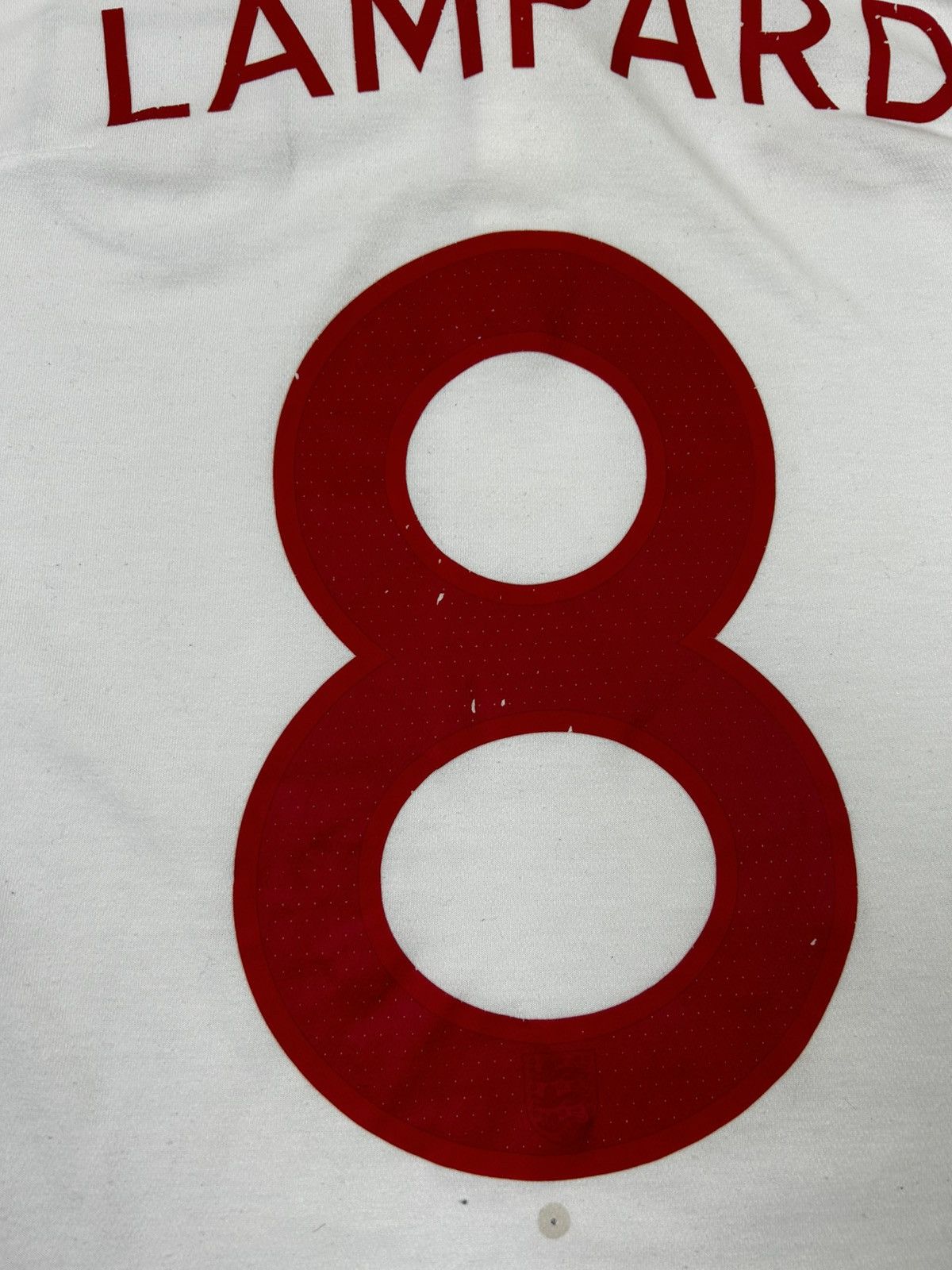 Umbro × Vintage ENGLAND UMBRO 2012 EURO FOOTBALL HOME JERSEY #8 LAMPARD Size US M / EU 48-50 / 2 - 11 Thumbnail
