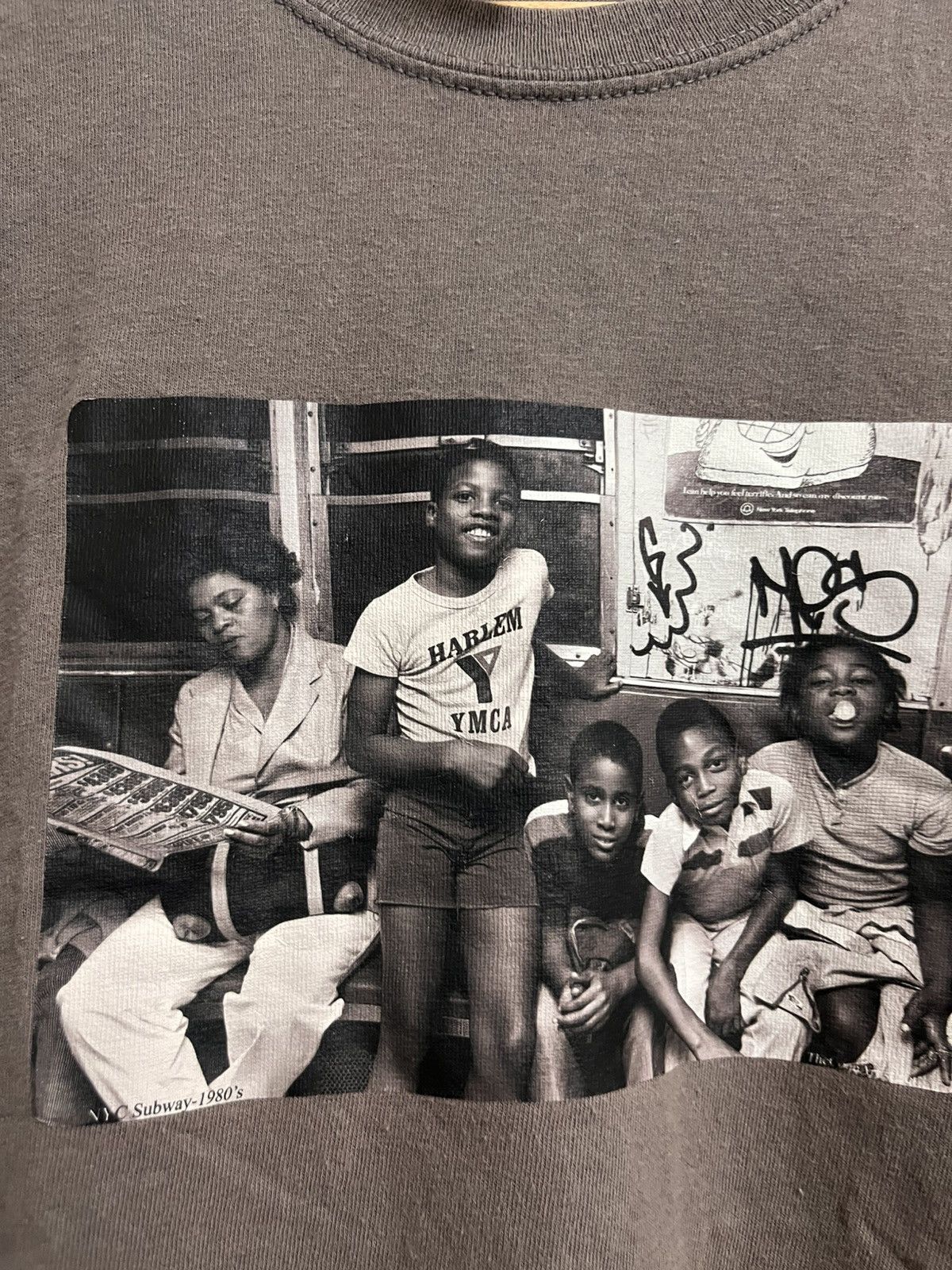 Rap Tees NYC subway 1980 photo tee Size US M / EU 48-50 / 2 - 3 Thumbnail
