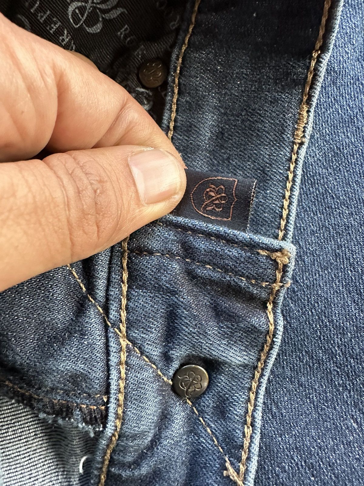 Japanese Brand × Rock & Republic Rock & Republic Stretchable Washed Denim D478 Size US 32 / EU 48 - 14 Thumbnail