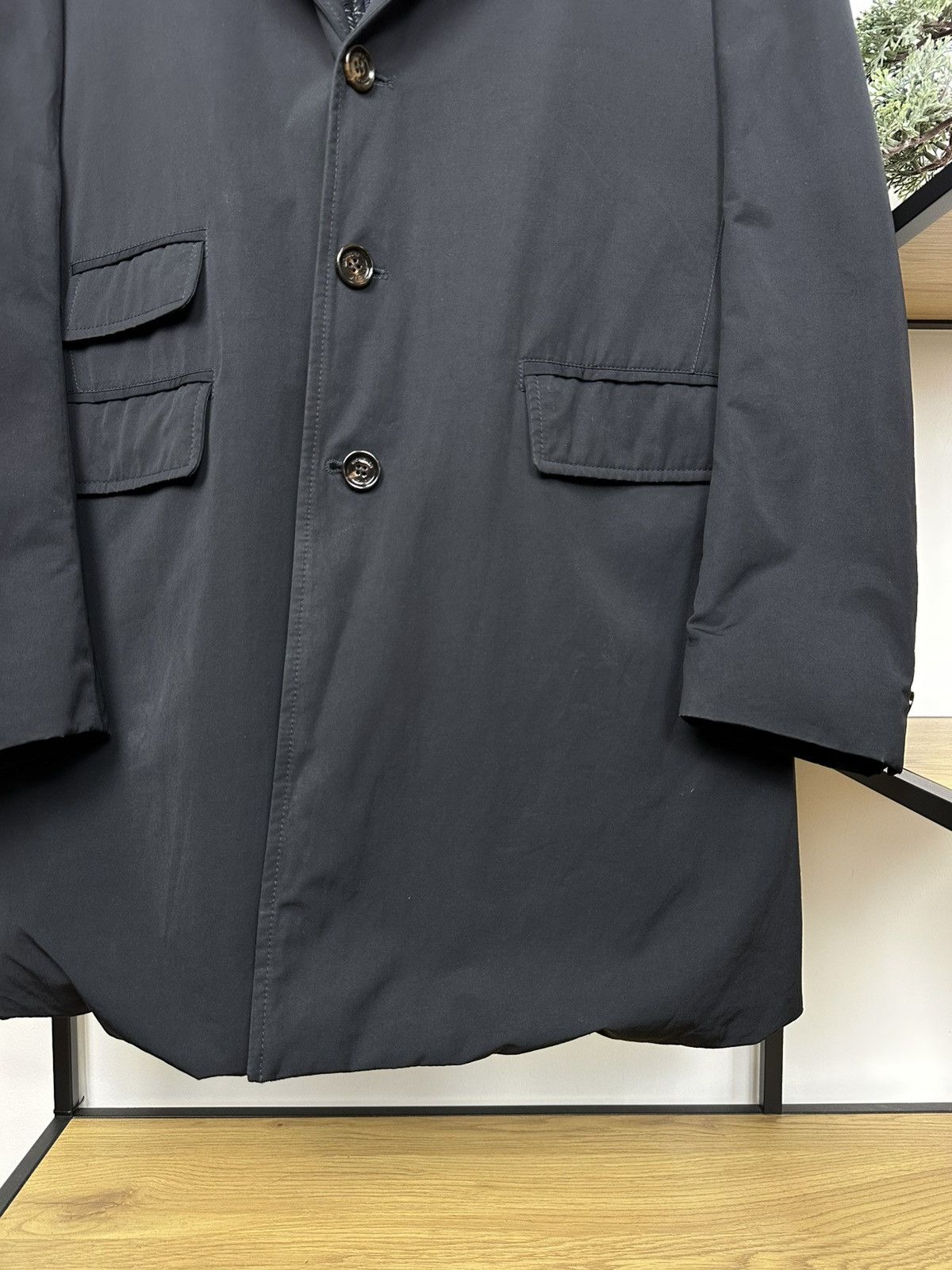 Moncler Moncler Lesparre Giubbotto Men’s Jacket Down Dark Blue 3 Sz Size US L / EU 52-54 / 3 - 2 Thumbnail