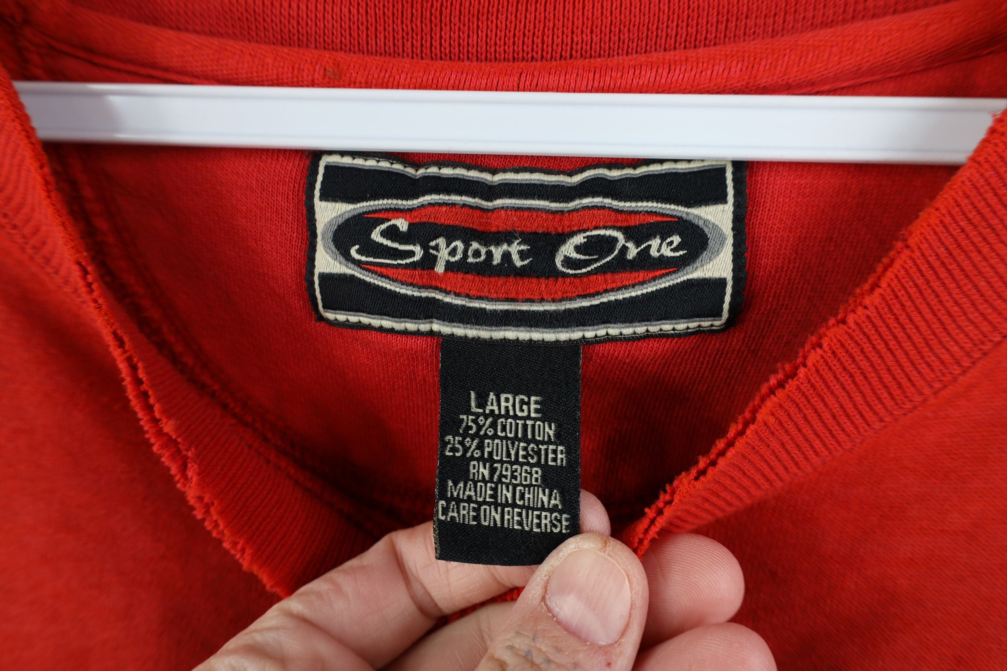 Vintage Vintage 90s Thin Spell Out Ohio State University Sweatshirt Size US L / EU 52-54 / 3 - 6 Thumbnail