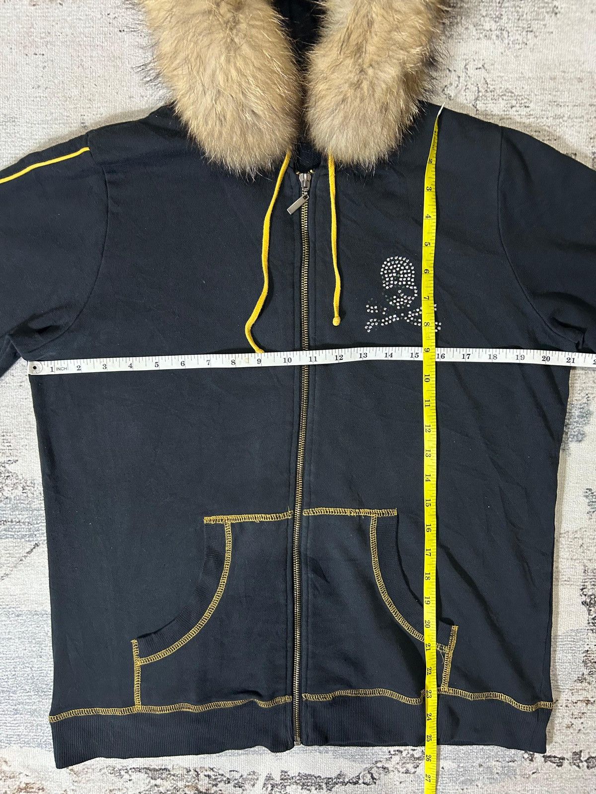 Hysteric Glamour Faux fur hoodie Skull ifsixwasnine LGB Style Size US M / EU 48-50 / 2 - 3 Thumbnail