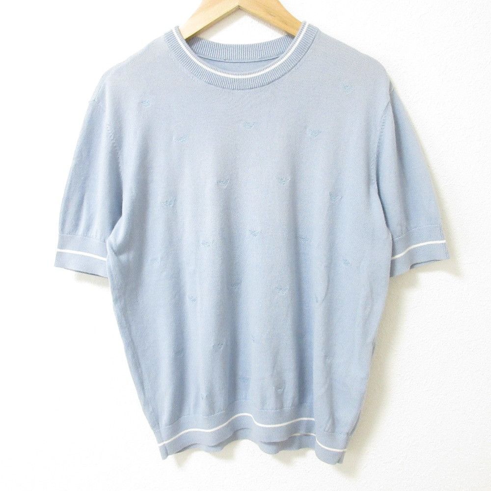 Armani Armani Emporio Armani Knit Short Sleeve Sweater Others Tops DUTY FREE for USA Size ONE SIZE - 1 Thumbnail
