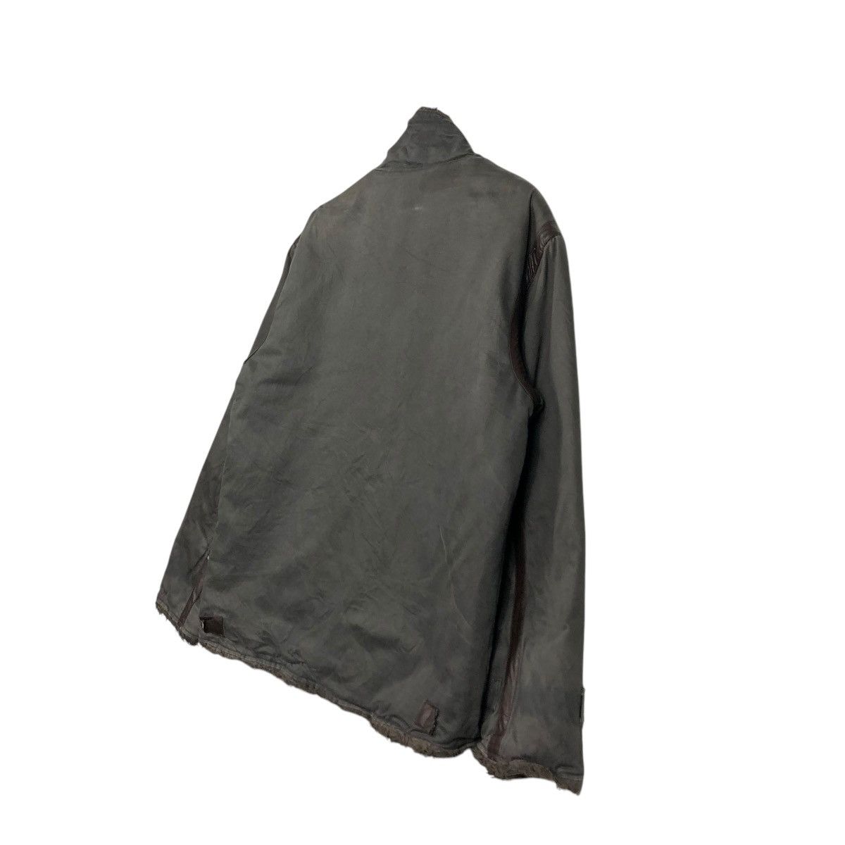 Japanese Brand 🔥VINTAGE BIKER JACKET REAL SMPL FUR BLANKET ISSEY MIYAKE Size US L / EU 52-54 / 3 - 12 Thumbnail
