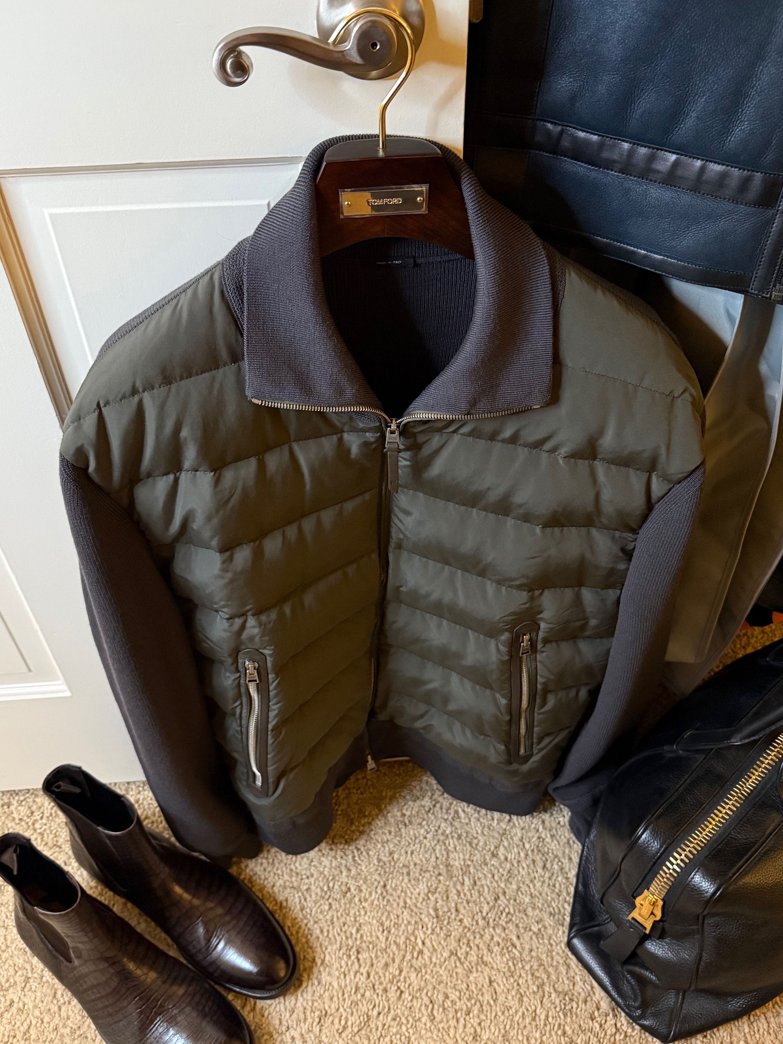 Tom Ford Fits smaller, Rare Coveted James Bond Spectre Jacket, Green Size US XXL / EU 58 / 5 - 14 Thumbnail