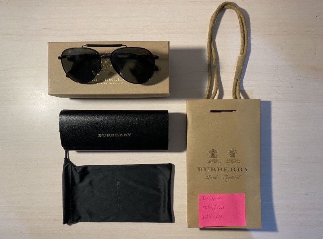 Burberry Burberry aviator sunglasses Size ONE SIZE - 4 Thumbnail