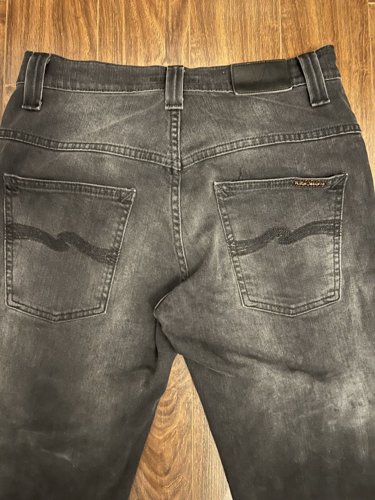 Nudie Jeans NJ1002334 Nudie Thin Finn Black Brutus Jeans Size US 30 / EU 46 - 4 Thumbnail