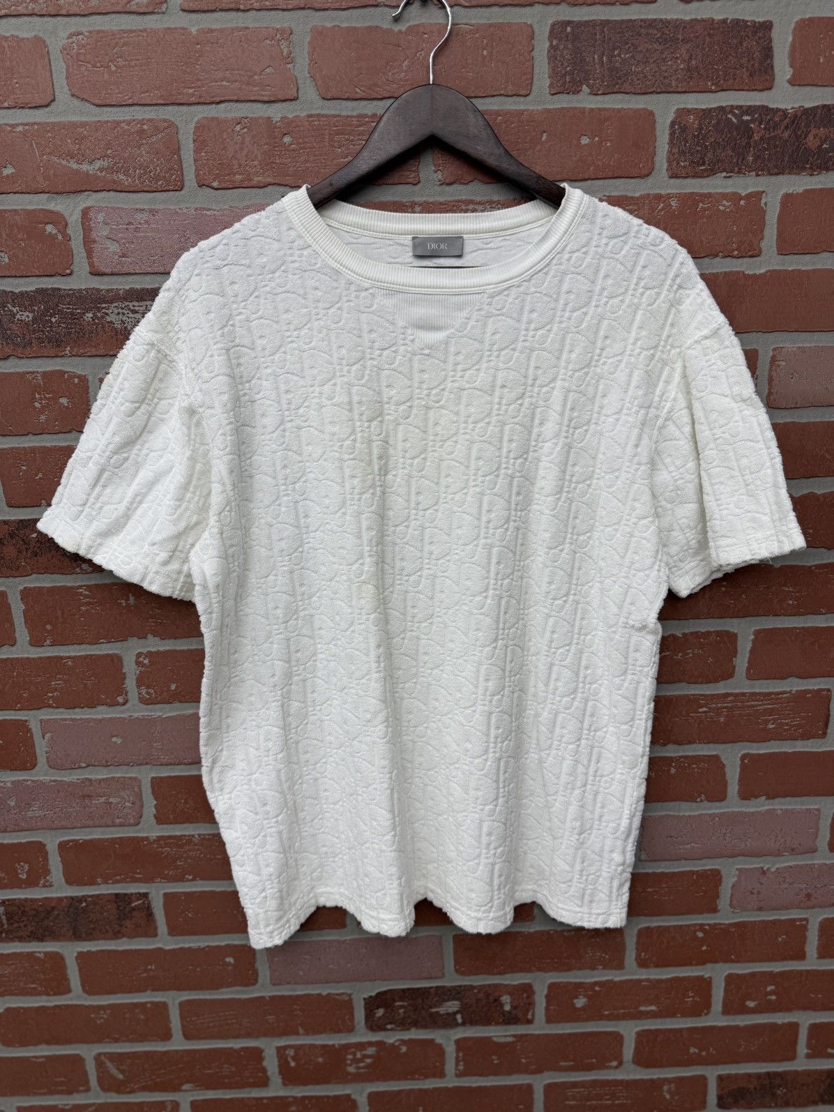 Dior Dior Oblique White Exlusive Color Tee Shirt Size Small Size US S / EU 44-46 / 1 - 3 Thumbnail