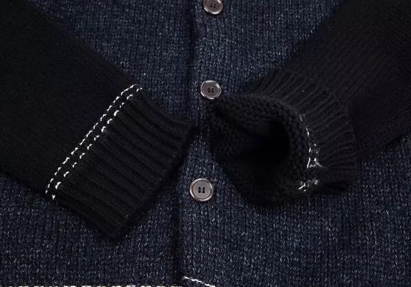 Yohji Yamamoto Yohji Yamamoto 2010 AW Wool Knit sweater Size US L / EU 52-54 / 3 - 3 Thumbnail