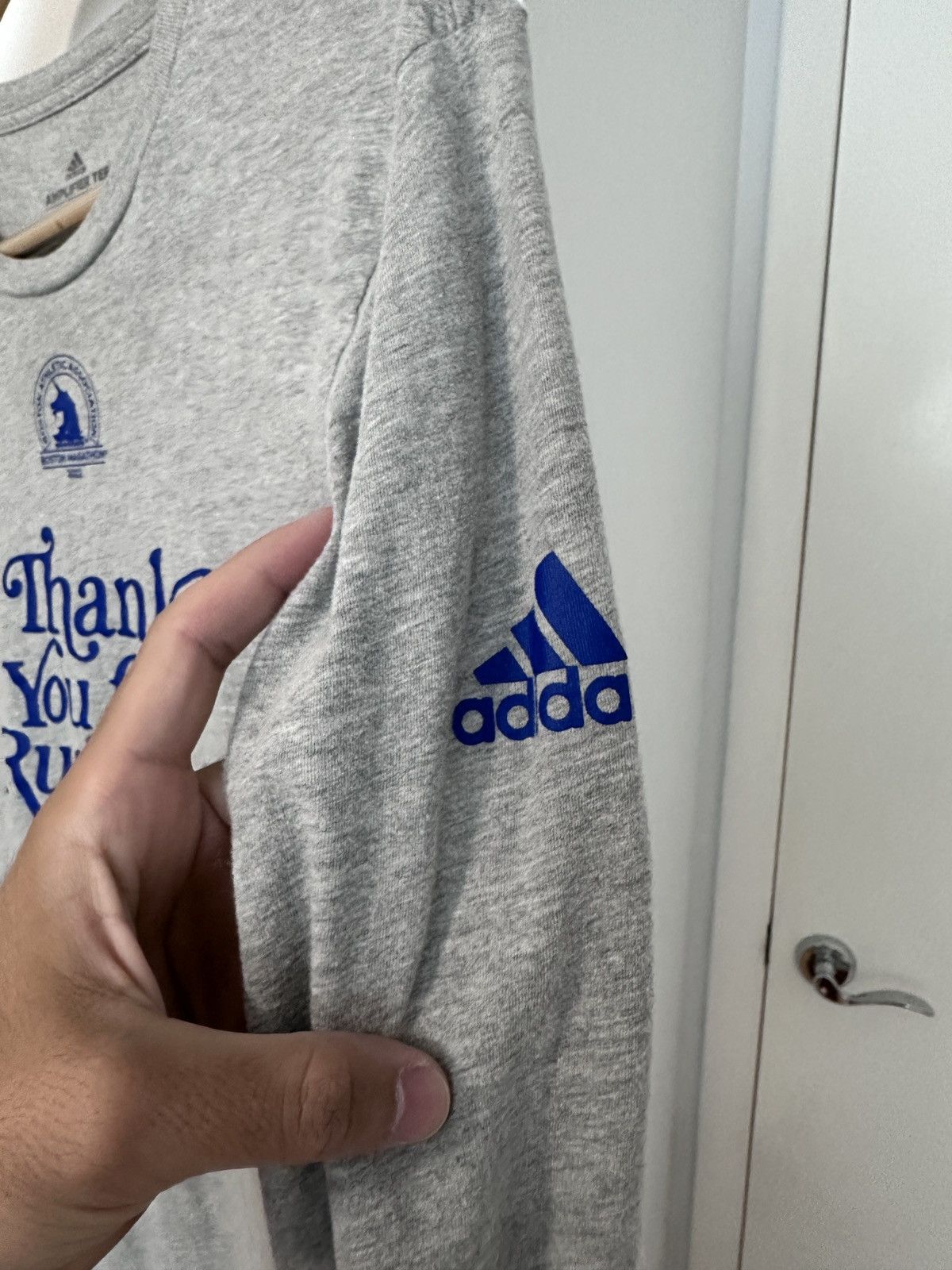 Adidas Boston Addidas Running tee Size US L / EU 52-54 / 3 - 2 Thumbnail