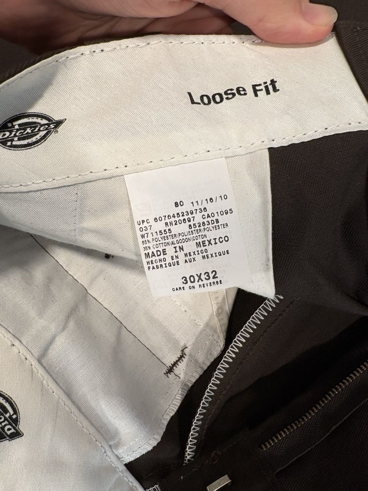 Dickies Dickies Loose Fit Double Front Work Pants (30x32) Size US 30 / EU 46 - 5 Thumbnail