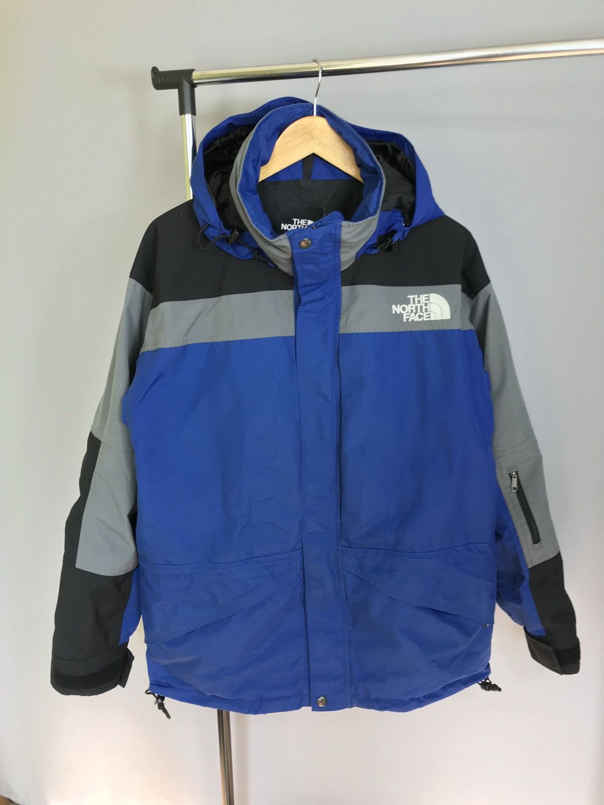 The North Face Vintage 90 The North Face Hommes Moyens Gore-Tex Hooded Blue Size US M / EU 48-50 / 2 - 1 Thumbnail