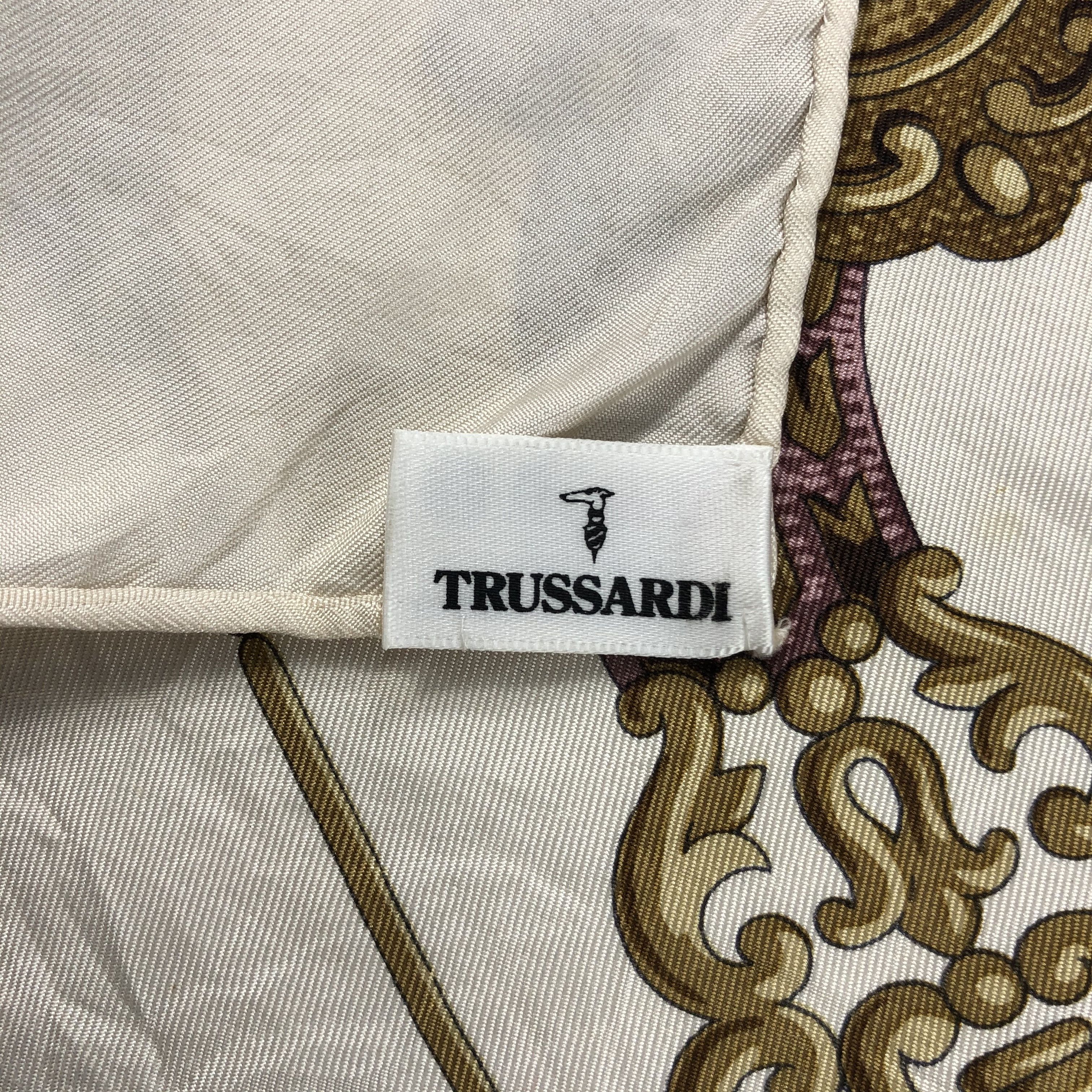 Trussardi Vintage Trussardi Silk Scarf Size ONE SIZE - 5 Thumbnail