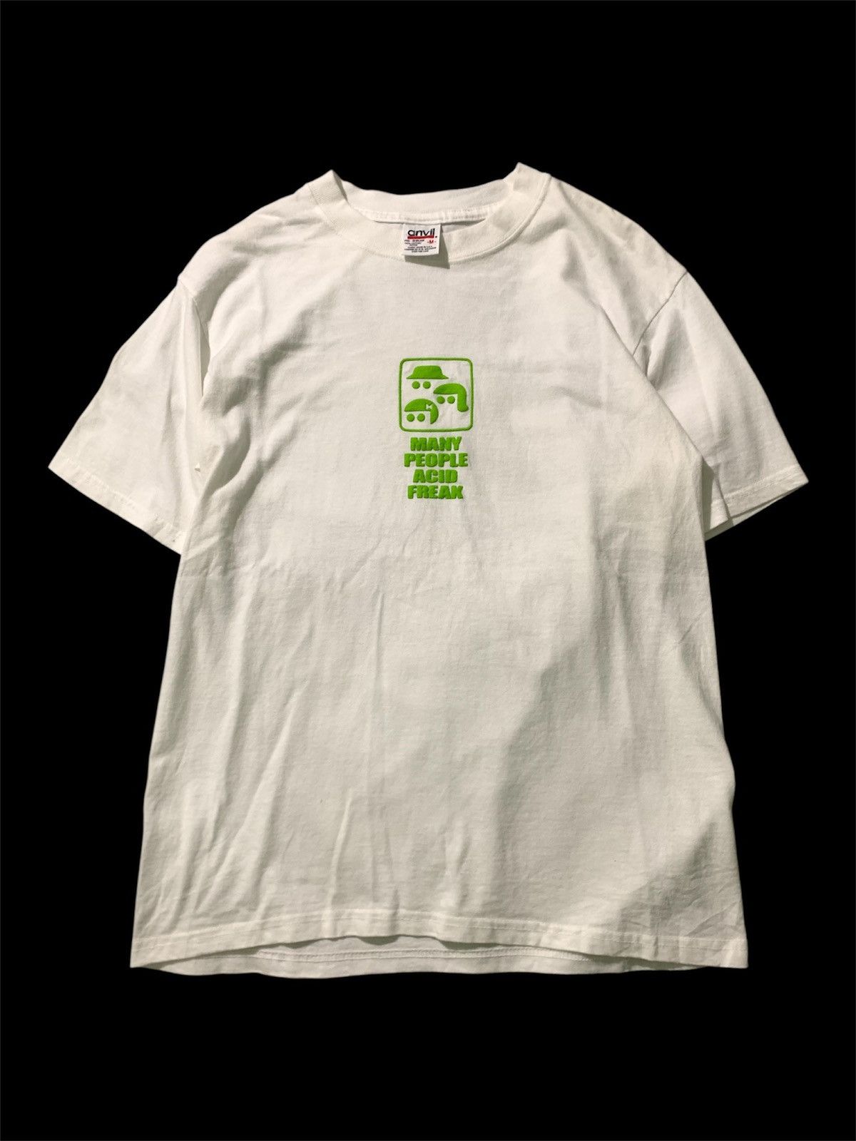 Vintage Vintage Acid house tee rave drugs techno smile tshirt Size US M / EU 48-50 / 2 - 1 Thumbnail