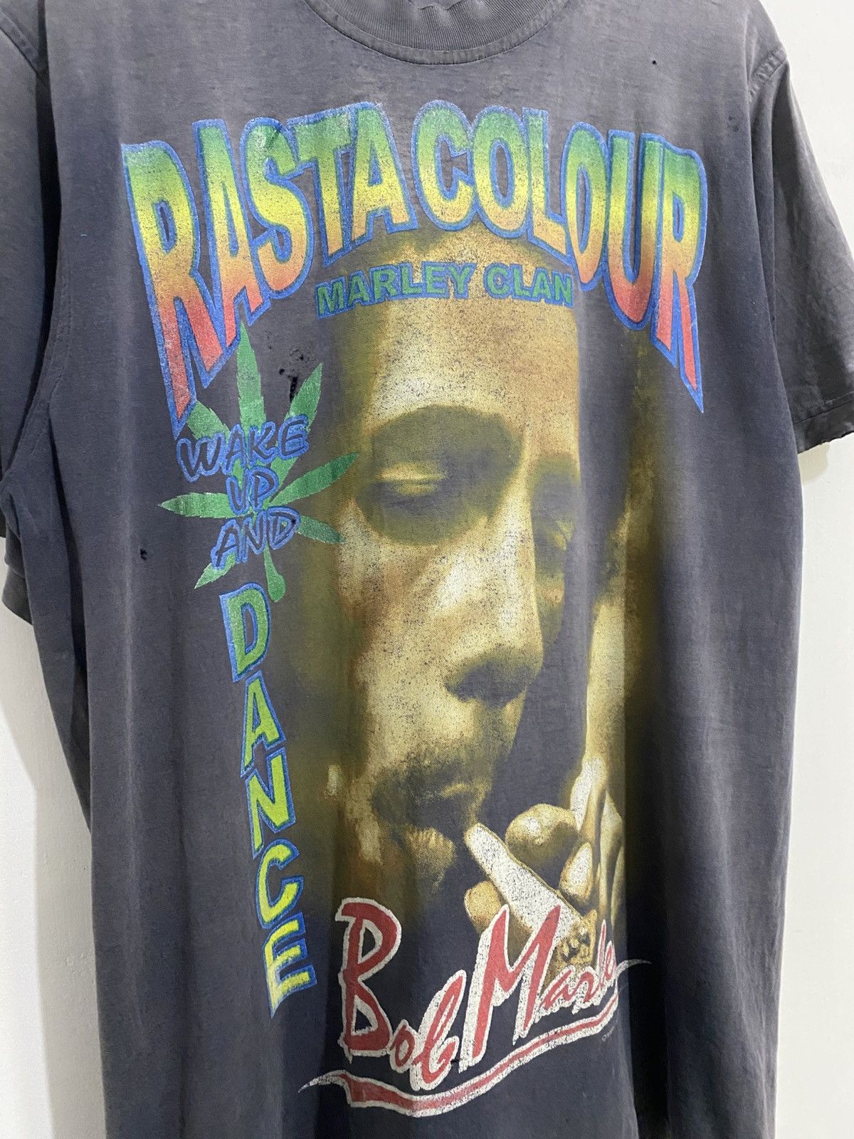Rap Tees Vintage Raptee Bobmarley Size US L / EU 52-54 / 3 - 3 Thumbnail