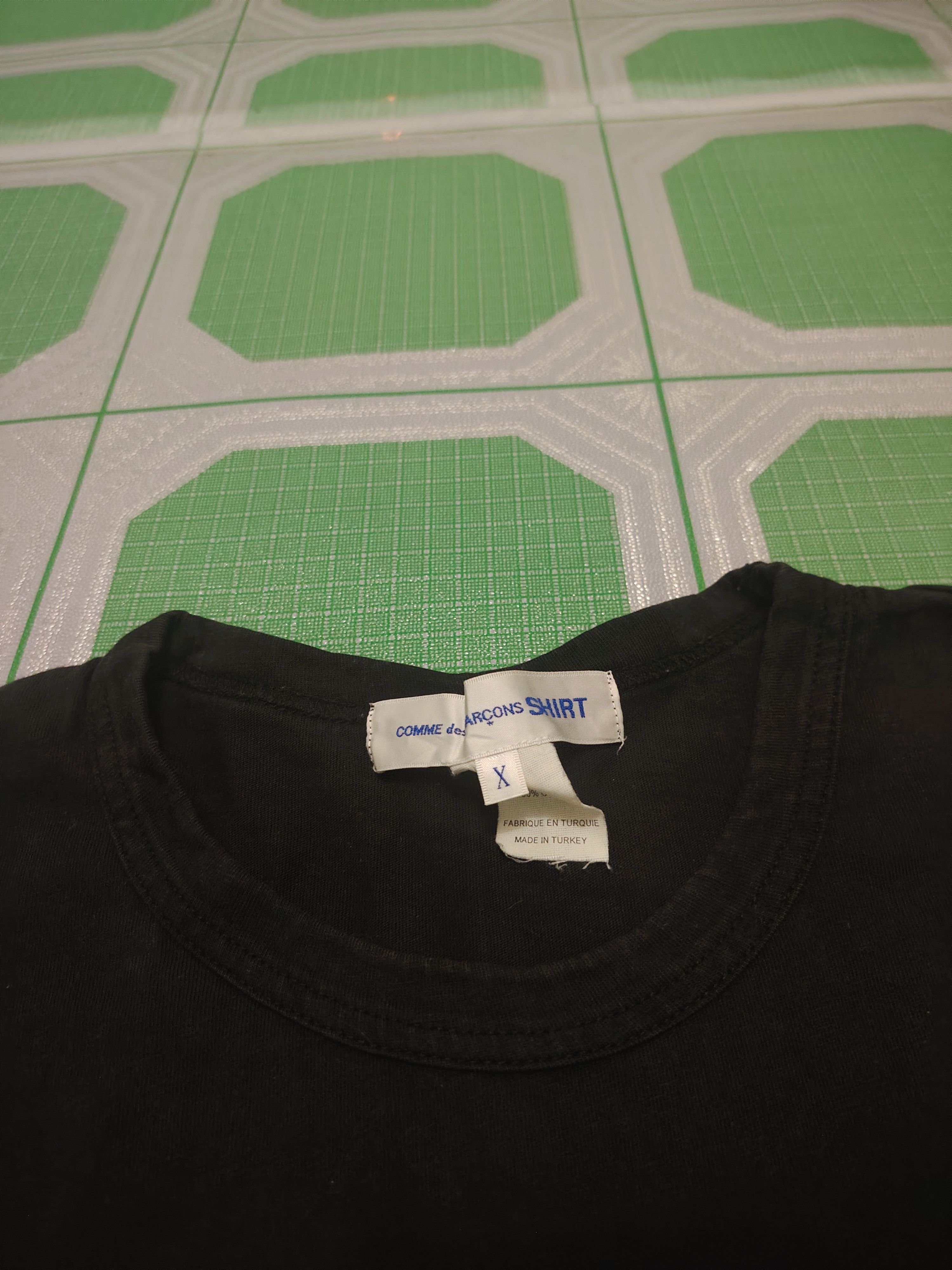 Comme des Garcons SHIRT COMME des GARCONS SHIRT plain t shirt Size US L / EU 52-54 / 3 - 4 Thumbnail