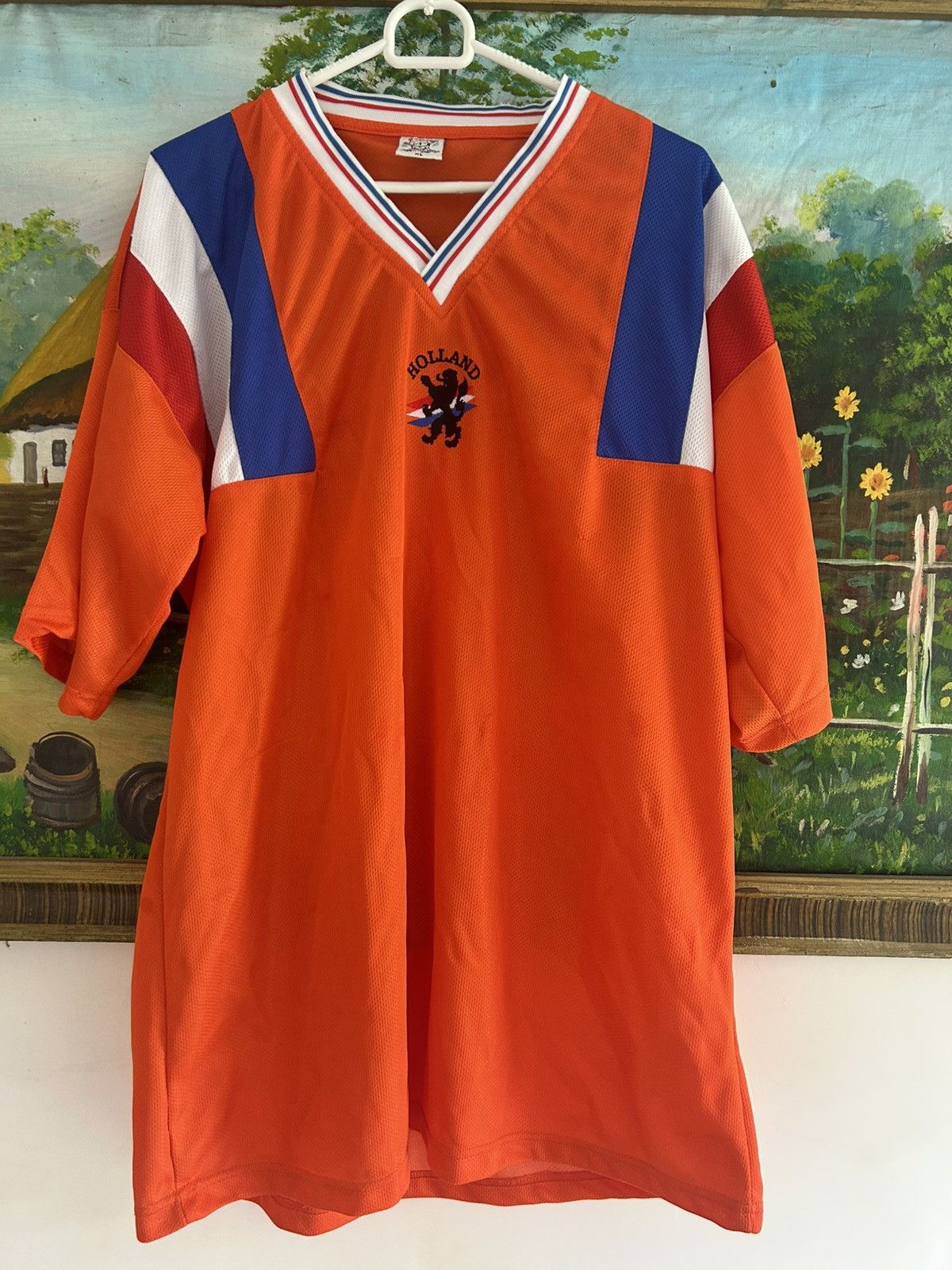 Vintage Holland vintage soccer football jersey Size US XL / EU 56 / 4 - 1 Thumbnail