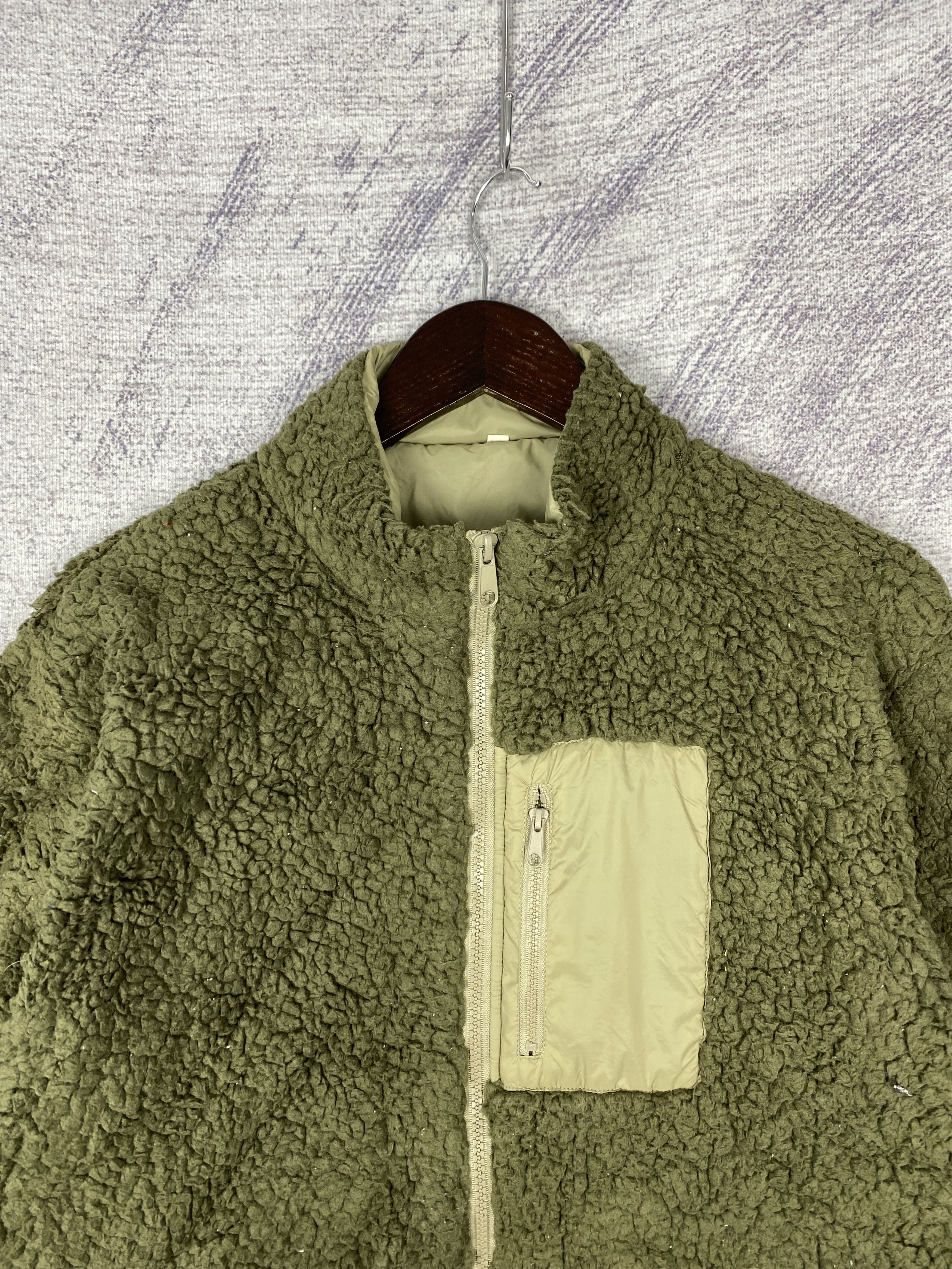Japanese Brand Vintage Japanese Brand Helix Fleece Zip Up Jacket Size US L / EU 52-54 / 3 - 2 Thumbnail