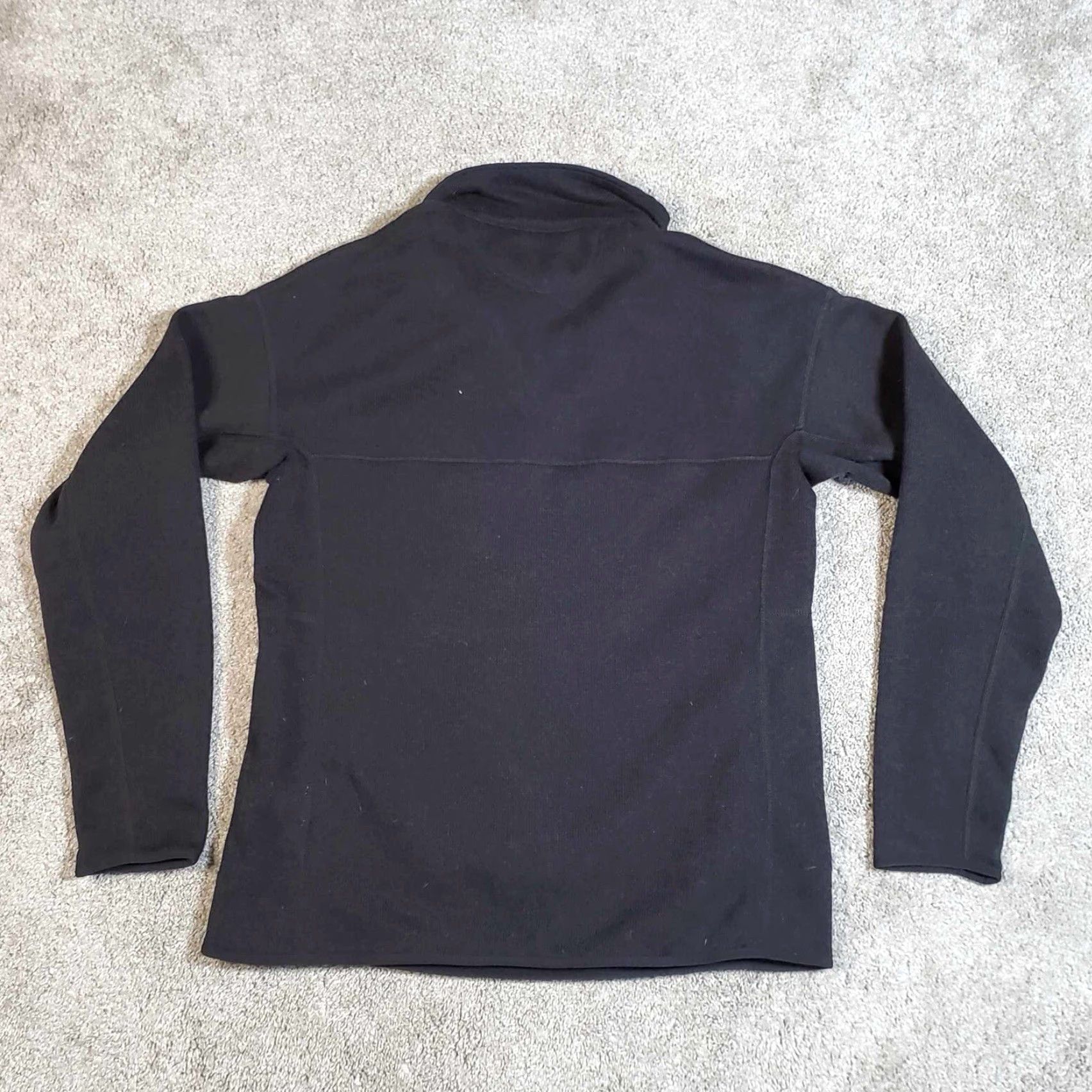 Patagonia Patagonia Fleece 1/4 Zip Pullover Womens Small Black Long Sleeve Mock Neck S Shirt Pullover Womens Black 90s? Size S / US 4 / IT 40 - 4 Thumbnail
