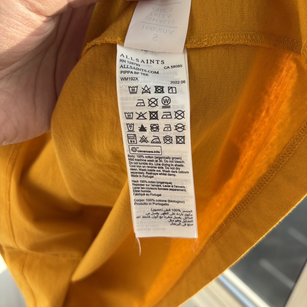 Allsaints Allsaints T Shirt Big Logo Luxury Streetwear Style Italy Size US S / EU 44-46 / 1 - 7 Thumbnail