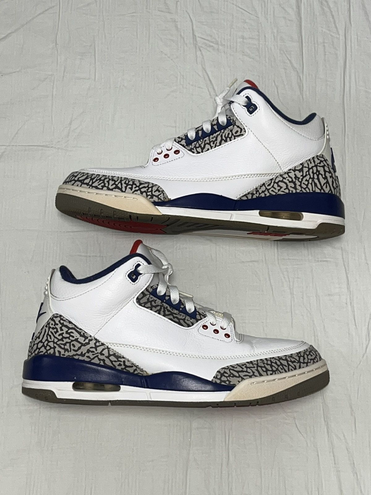 Nike Nike Air Jordan 3 “True Blue” 2016 Size US 10.5 / EU 43-44 - 3 Thumbnail