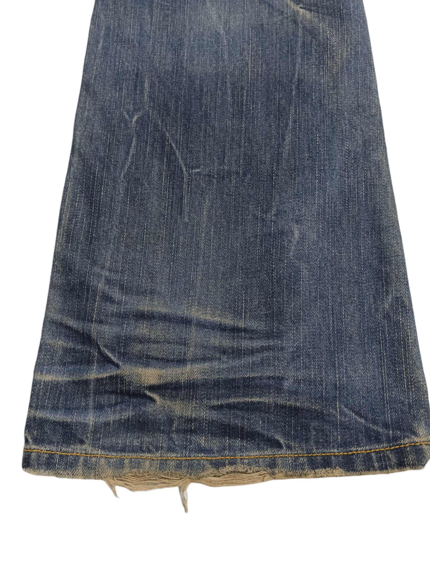 Japanese Brand 💥MARAXIA💥 Mudmax Super Flare Denim Size US 32 / EU 48 - 7 Thumbnail