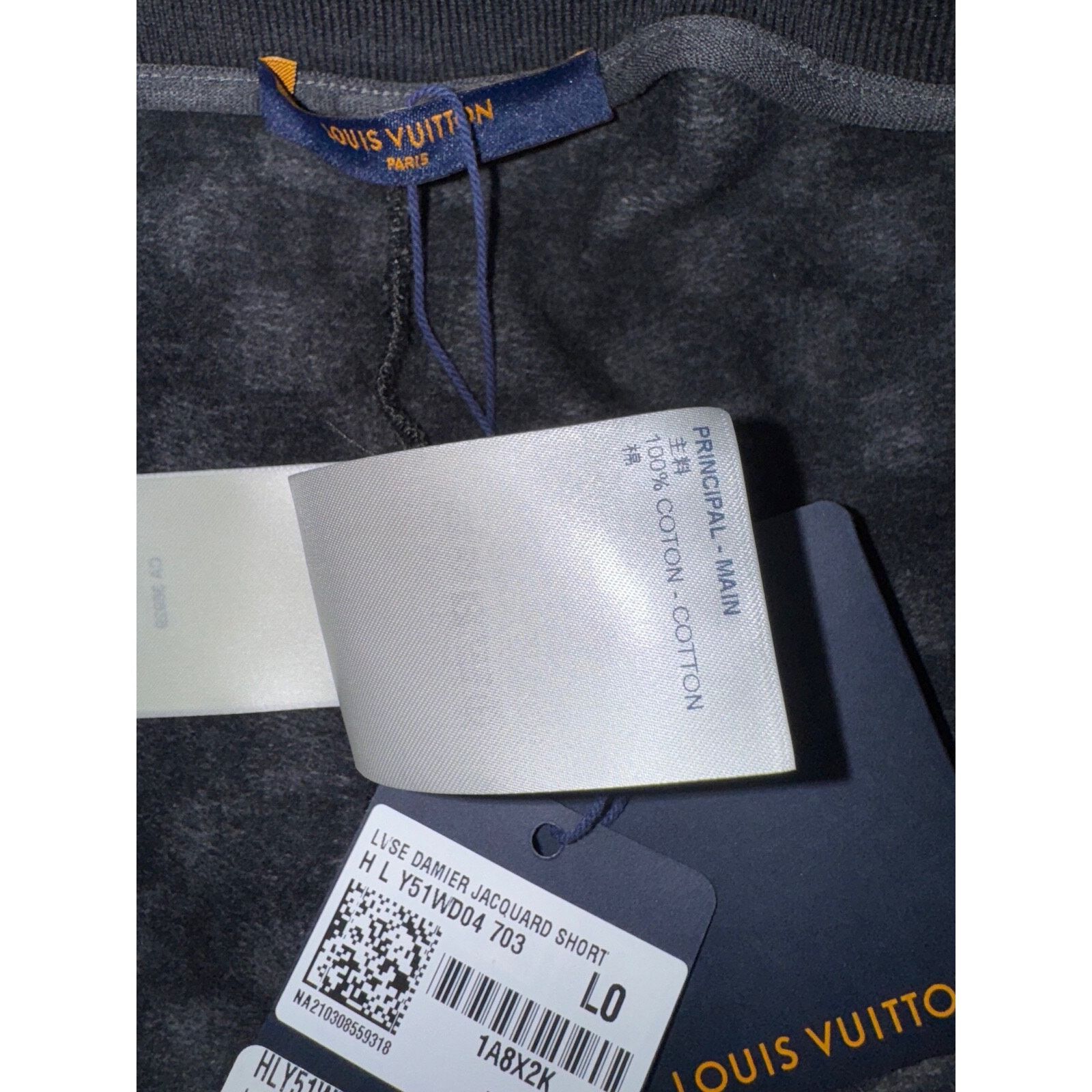 Louis Vuitton Louis Vuitton LVSE Damier Jacquard Gris Souri Grey Regular Size US 34 / EU 50 - 15 Thumbnail