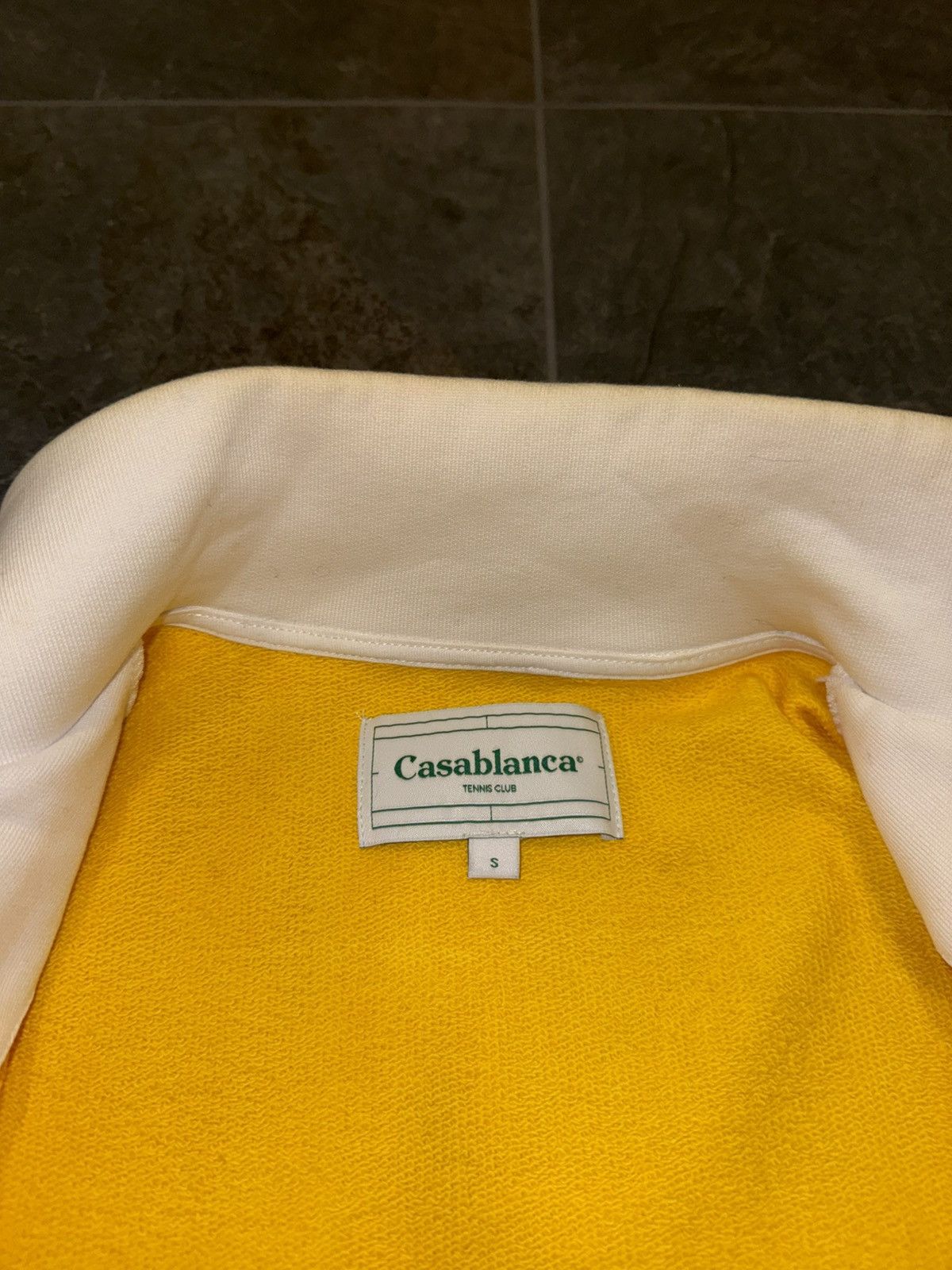 Casablanca Casablanca Track Jacket – Gelb / Weiß – Größe S Size US S / EU 44-46 / 1 - 5 Thumbnail