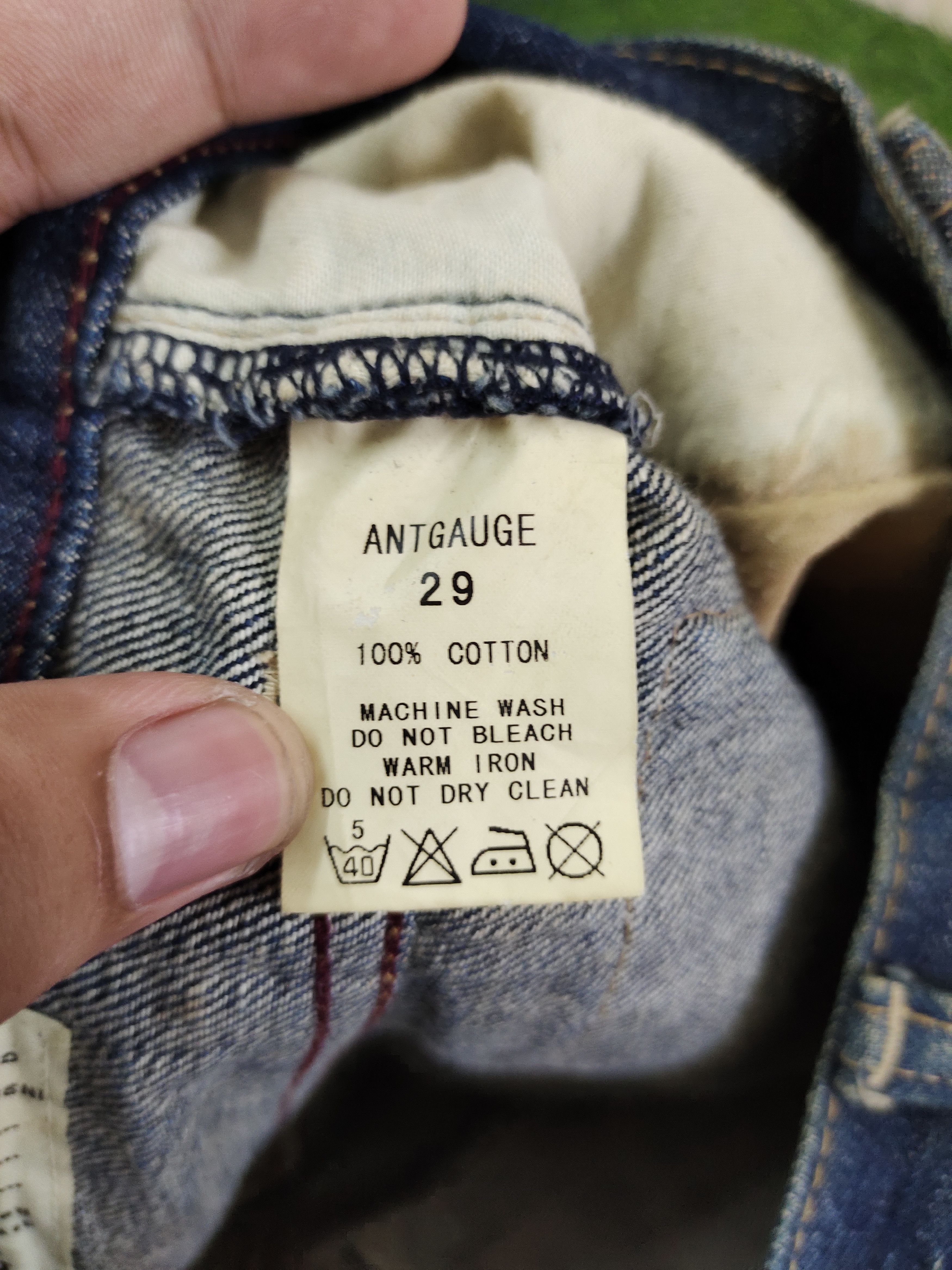 Kapital Antgauge Double Waist Cut & Sew Denim Jeans Hysterics Style Size US 30 / EU 46 - 17 Thumbnail