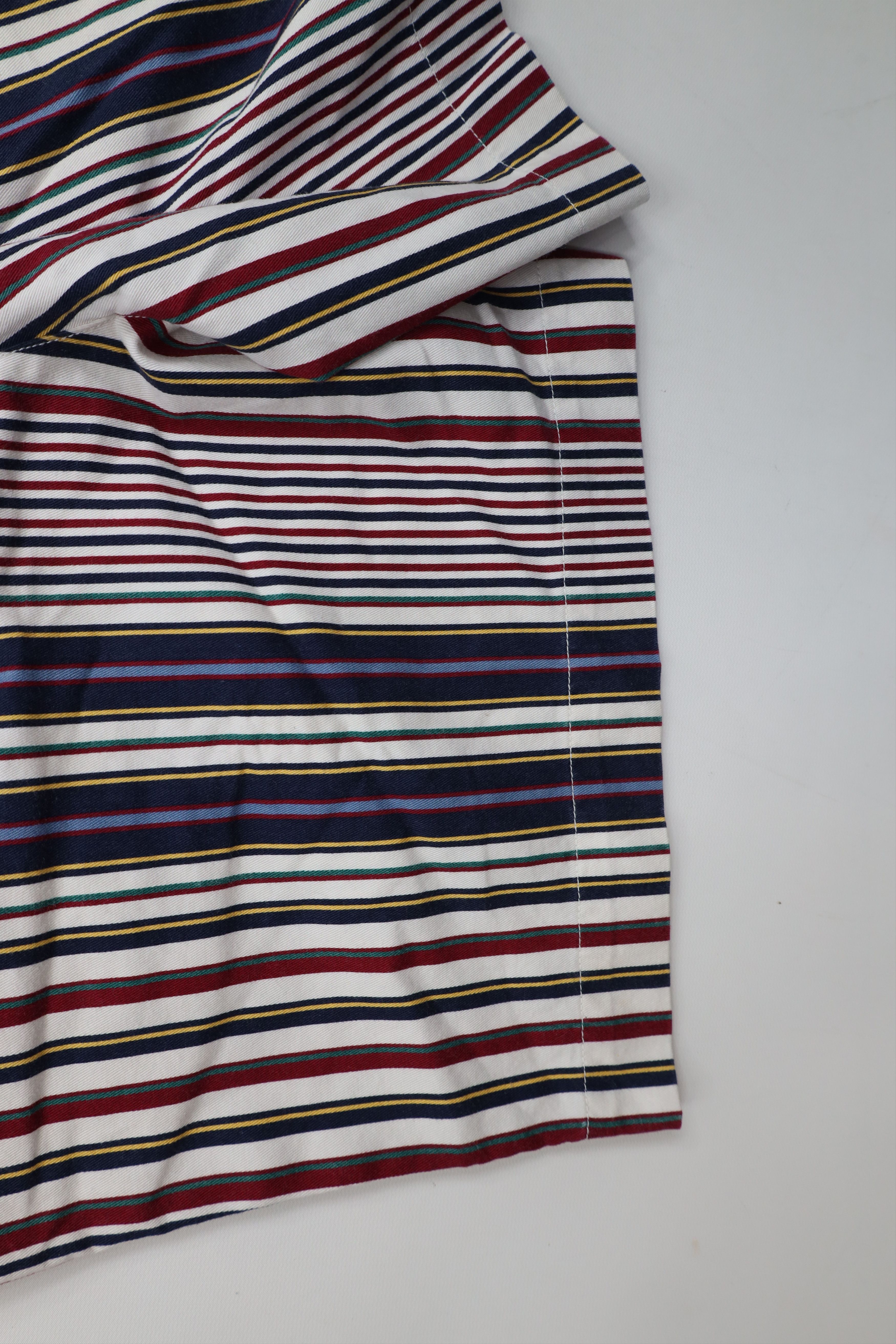 Vintage Vintage 90s Streetwear Striped Above Knee Chino Shorts Size US 32 / EU 48 - 14 Thumbnail
