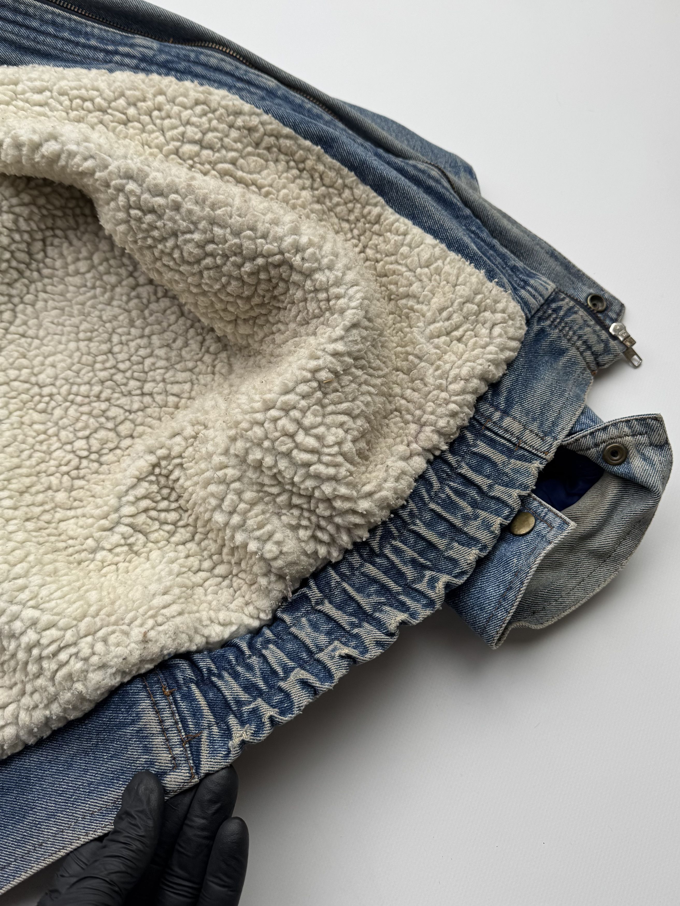 Vintage Vintage Denim Bomber Jacket(V243)E2 Size US L / EU 52-54 / 3 - 6 Thumbnail