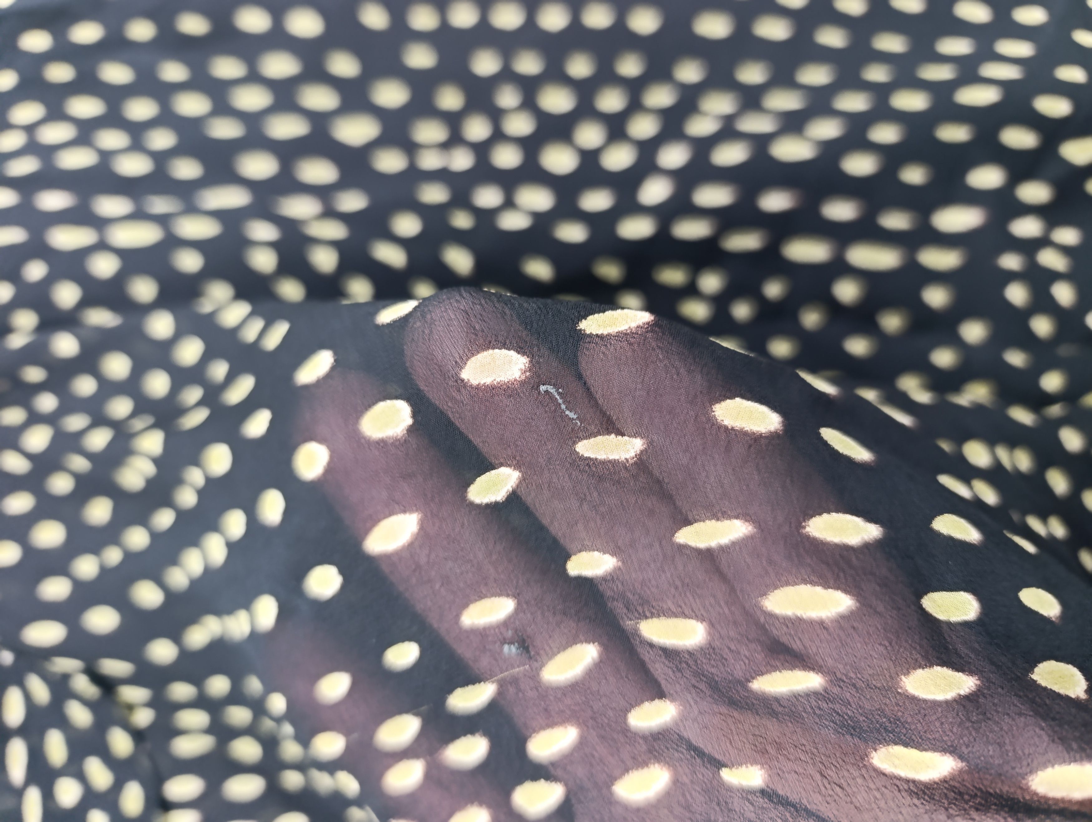 Max Mara MAX MARA DOT PRINT SILK VINTAGE STRAP ASYMMETRIC DRESS Size M / US 6-8 / IT 42-44 - 10 Thumbnail