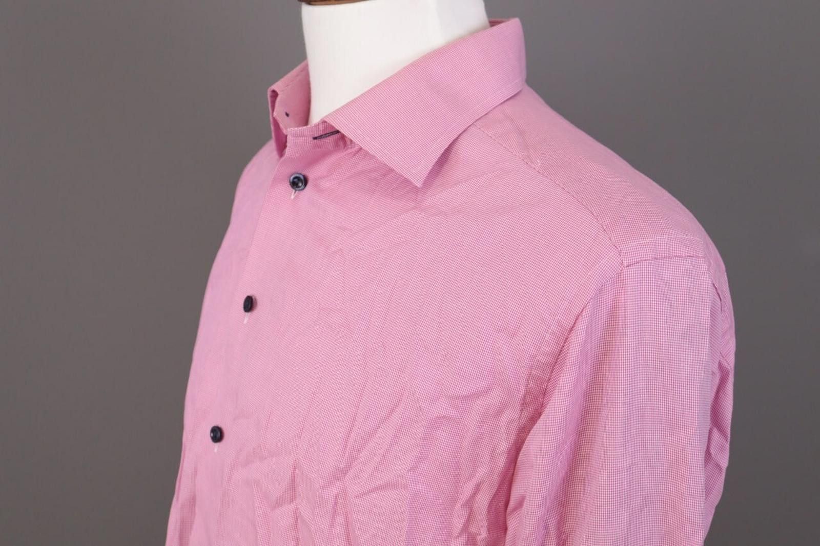 Eton Eton Contemporary Pink Luxury Shirt Size 45 / 17.75 / XXL Size US M / EU 48-50 / 2 - 6 Thumbnail