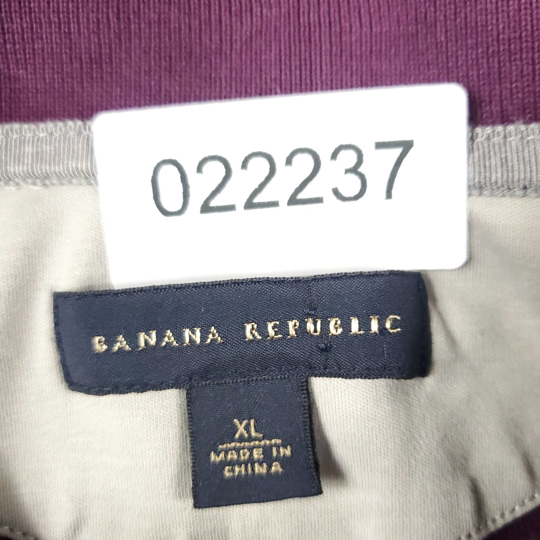 Banana Republic Banana Republic Polo Shirt Mens XL Purple Short Sleeve Casual Size US XL / EU 56 / 4 - 7 Thumbnail