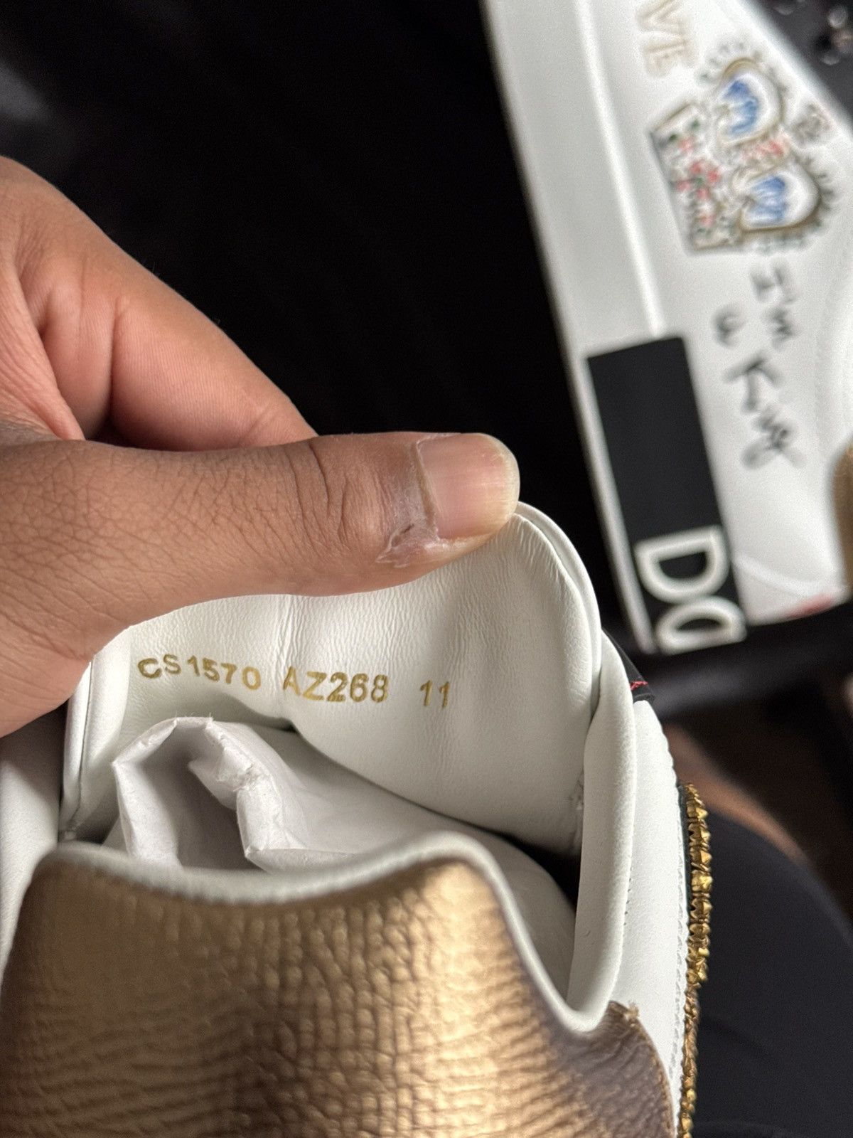 Dolce & Gabbana Dolce & Gabbana Portofino Sneakers Size US 11 / EU 44 - 11 Thumbnail