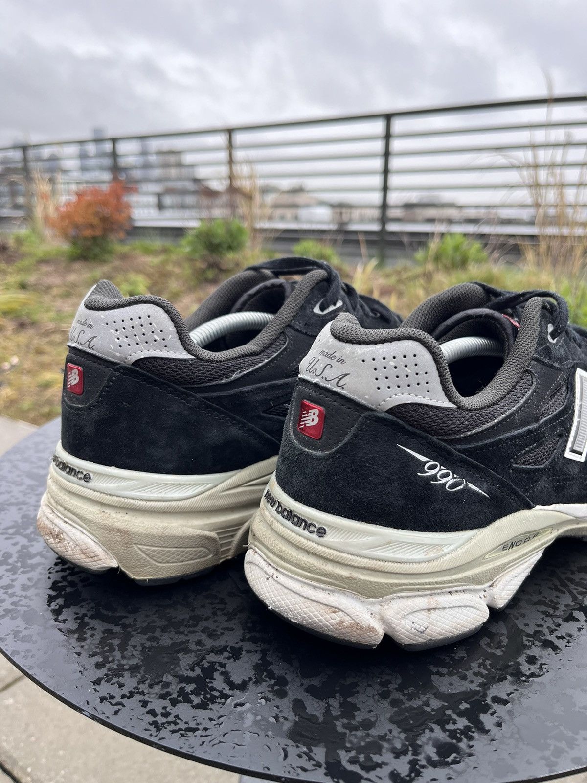 New Balance New Balance 990v3 Kith Black Size US 12 / EU 45 - 4 Thumbnail